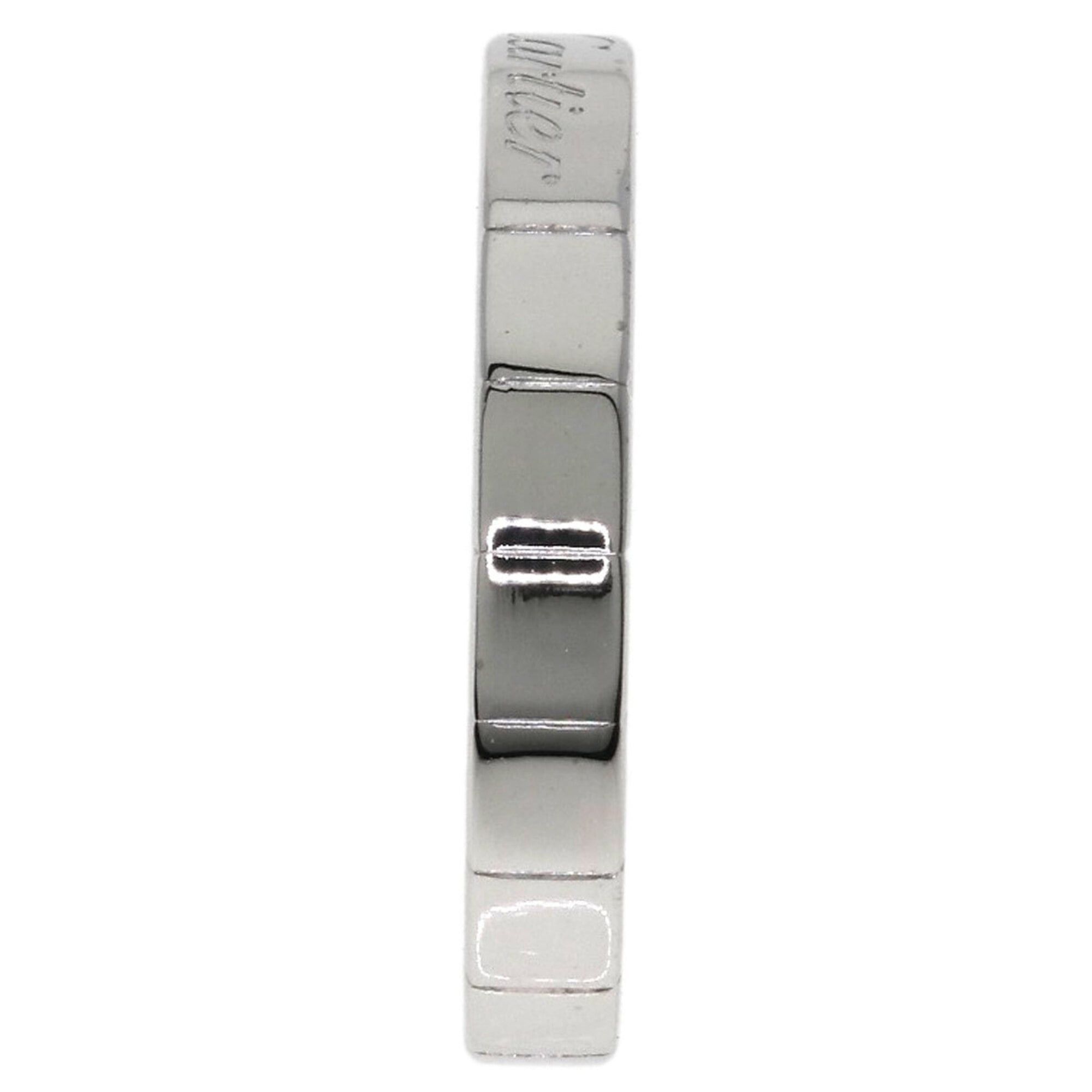 Cartier Cartier Lanieres #48 Ring, 18K White Gold, Women's, CARTIER Size ONE SIZE - 3 Thumbnail