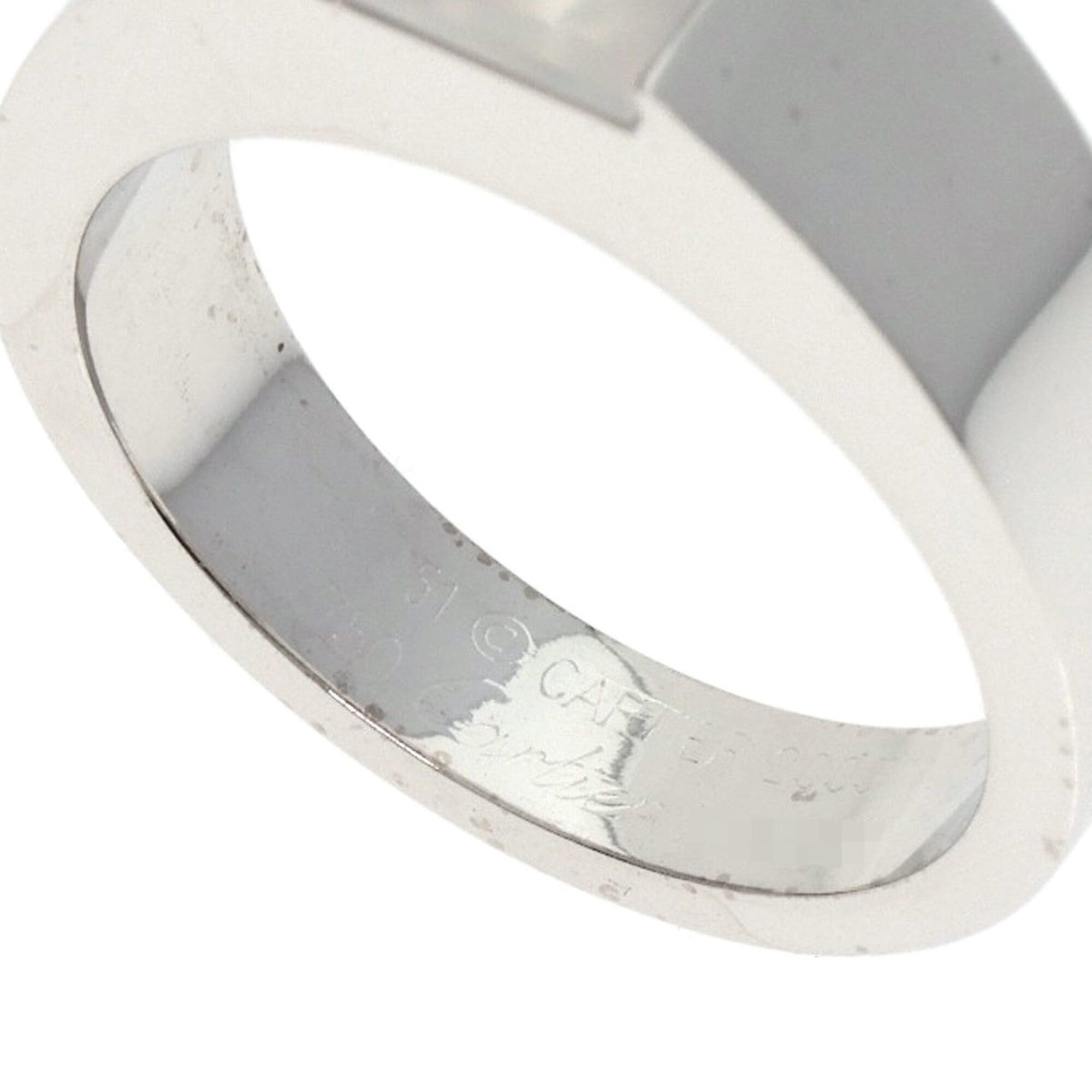 Cartier Cartier Tank Moonstone Ring #51, 18K White Gold, Women's. Size ONE SIZE - 7 Thumbnail