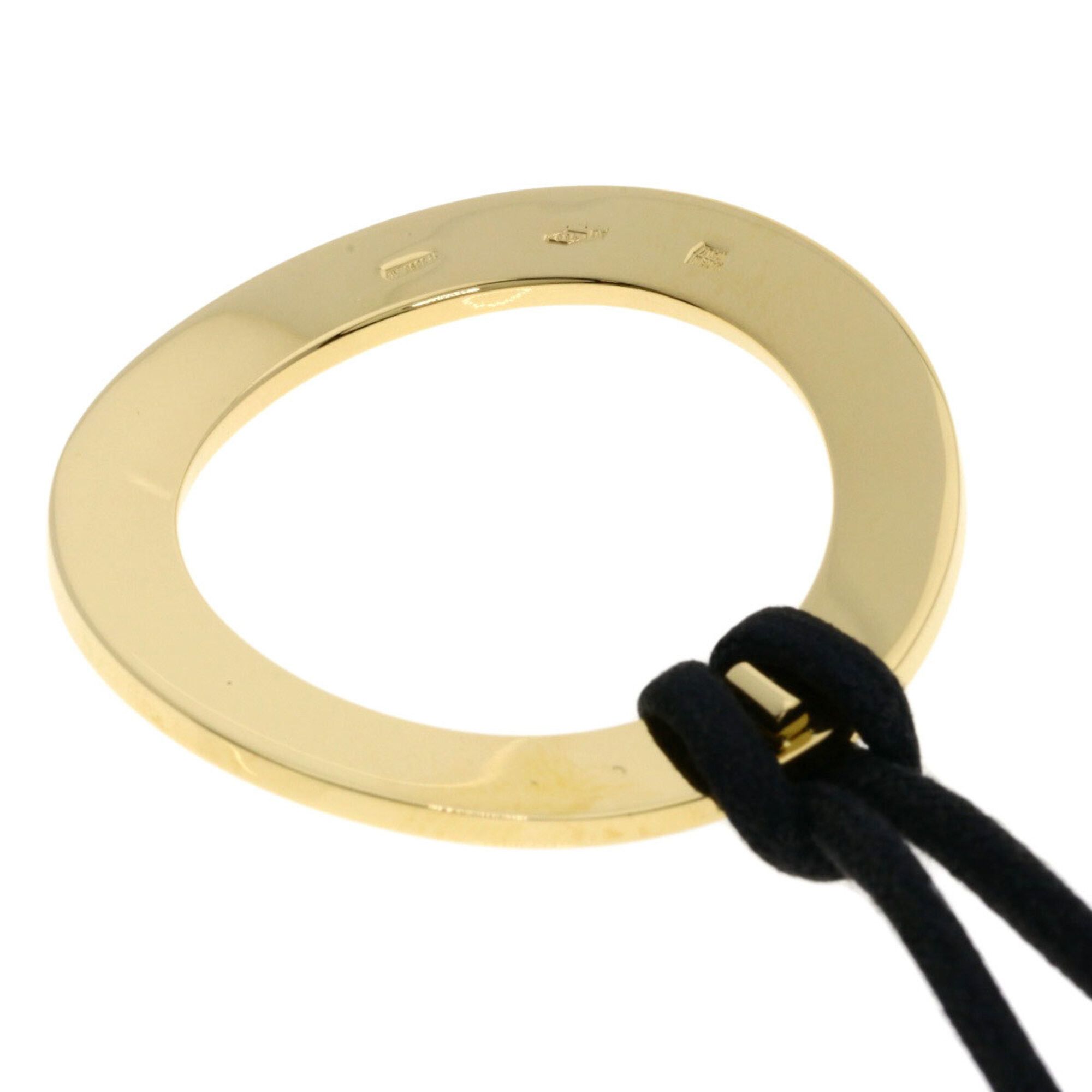Bvlgari Bulgari Logo Circle Necklace, 18K Yellow Gold, Women's BVLGARI Size ONE SIZE - 2 Thumbnail