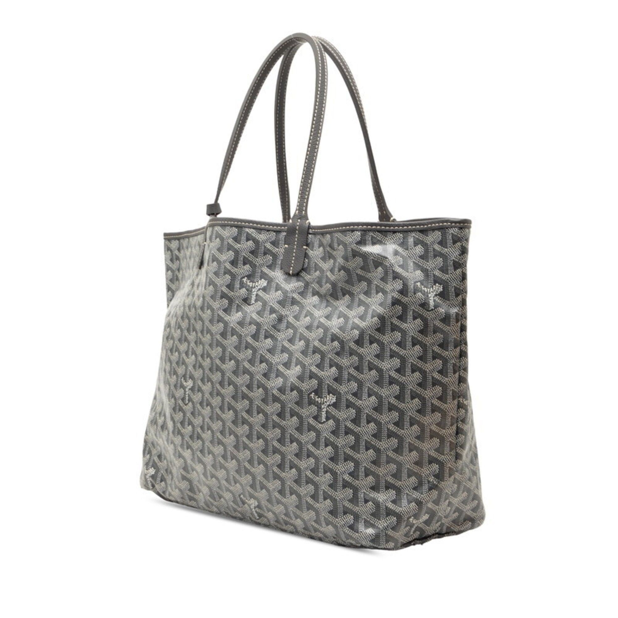 Goyard Goyard Saint Louis PM Tote Bag Shoulder Gray Leather Women's GOYARD Size ONE SIZE - 2 Thumbnail