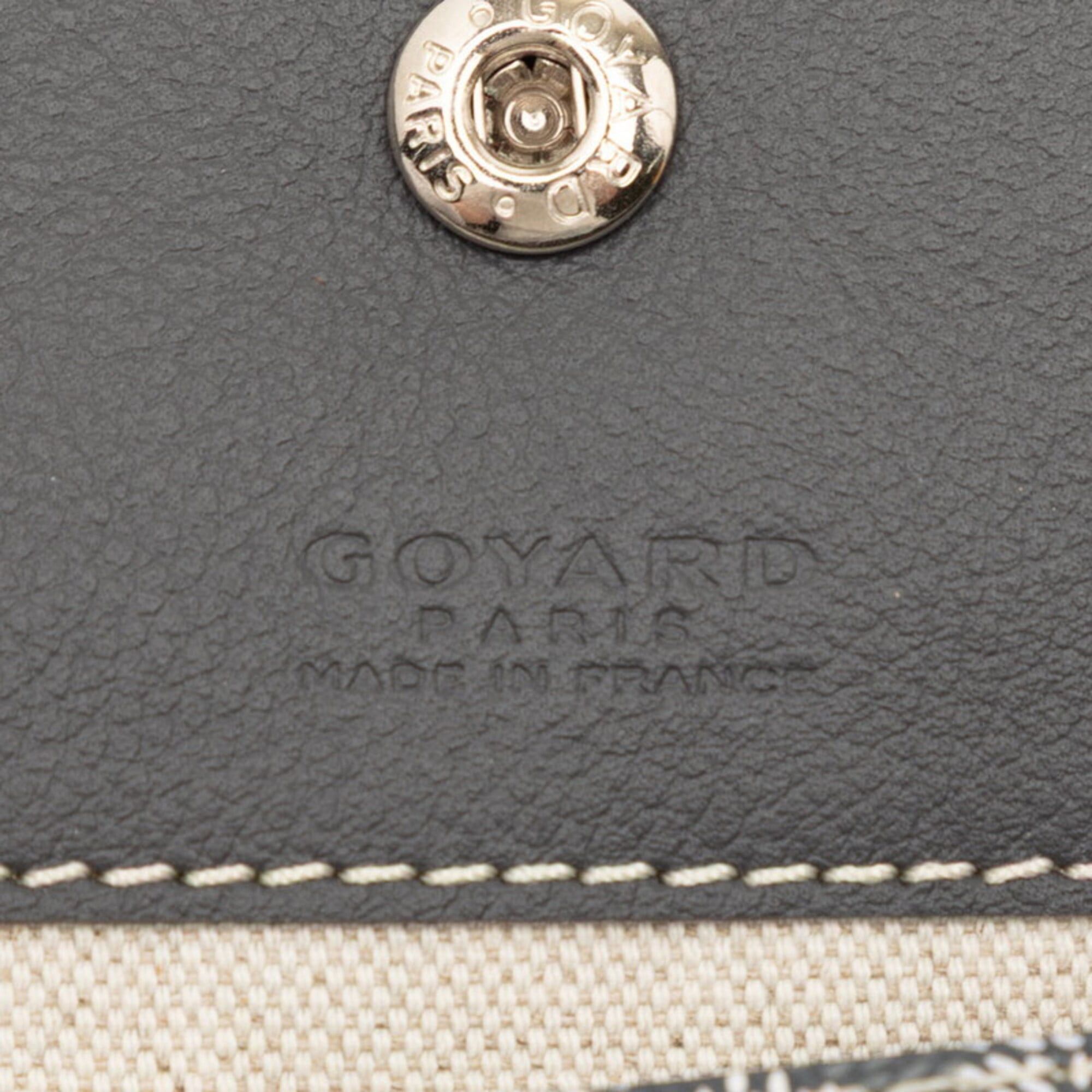 Goyard Goyard Saint Louis PM Tote Bag Shoulder Gray Leather Women's GOYARD Size ONE SIZE - 5 Thumbnail