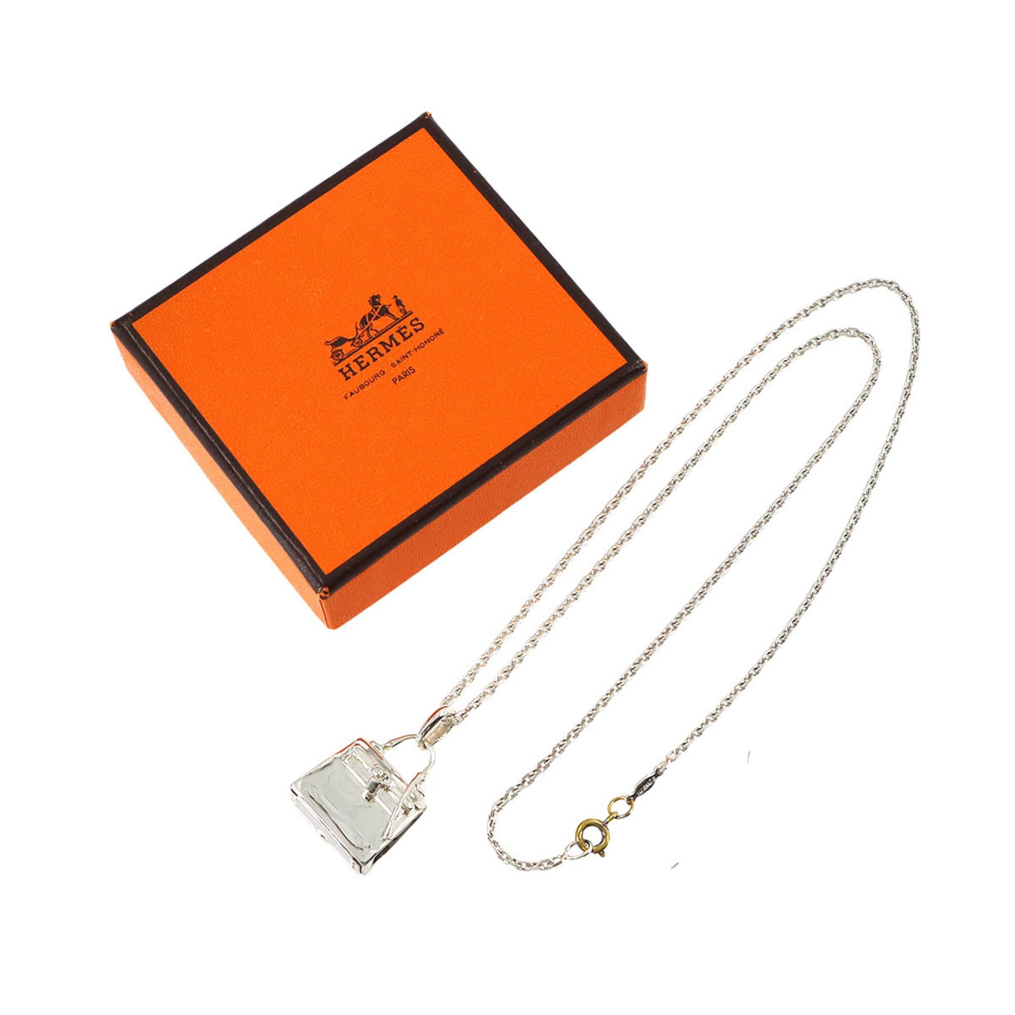 Hermes Hermes Kelly Necklace Pendant SV 925 Silver Argent Size ONE SIZE - 2 Thumbnail