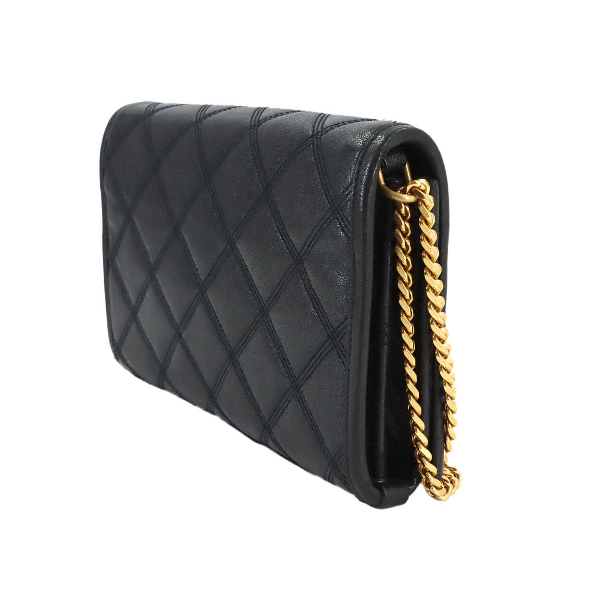 Becky Chain Wallet in Quilted Lambskin SAINT LAURENT PARIS BECKY 