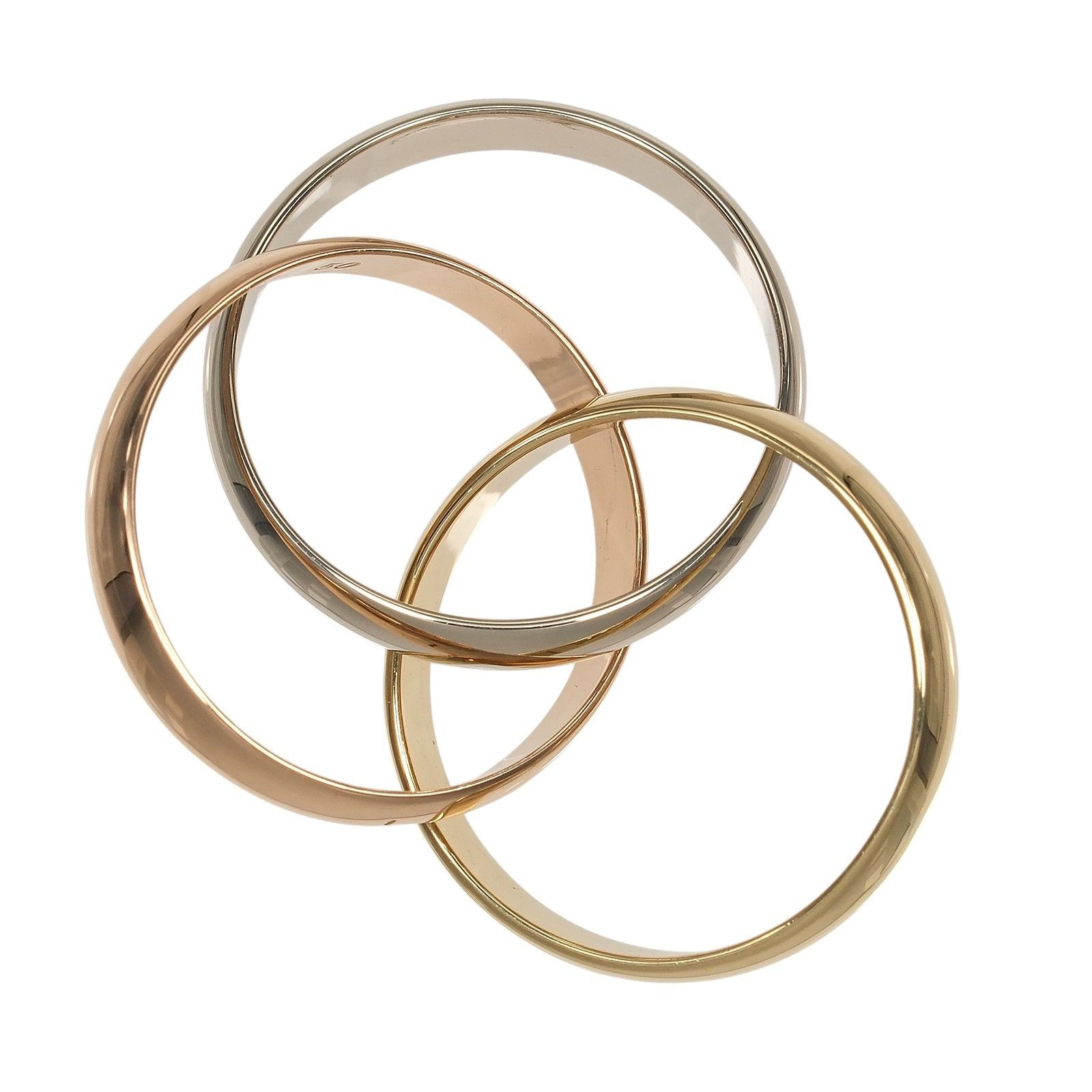 Cartier Cartier Cartier Trinity Au750 Ring Size 10 Precious Metal Ring DUTY FREE for USA Size ONE SIZE - 7 Thumbnail