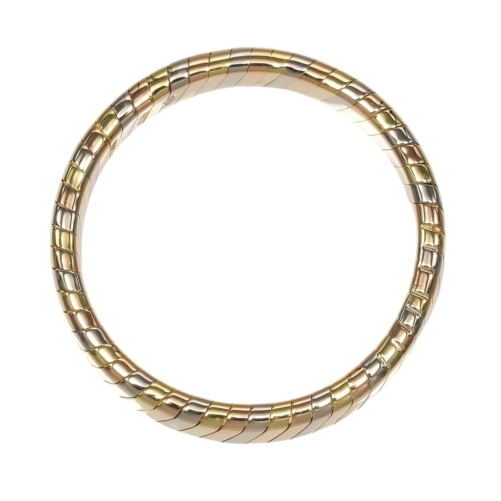 Bvlgari Bvlgari Bvlgari Tubogas Au750 Ring Size 17.5 Precious Metal Ring DUTY FREE for USA Size ONE SIZE - 9 Thumbnail