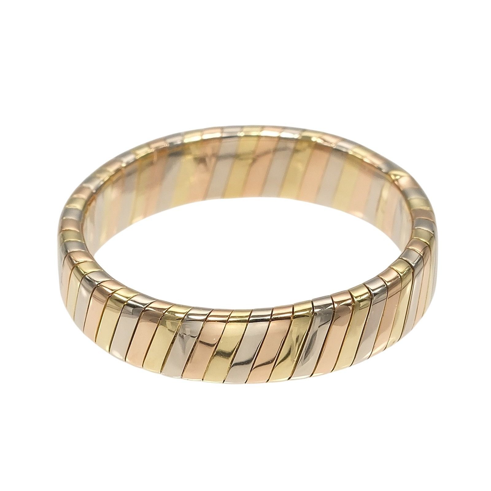 Bvlgari Bvlgari Bvlgari Tubogas Au750 Ring Size 17.5 Precious Metal Ring DUTY FREE for USA Size ONE SIZE - 6 Thumbnail
