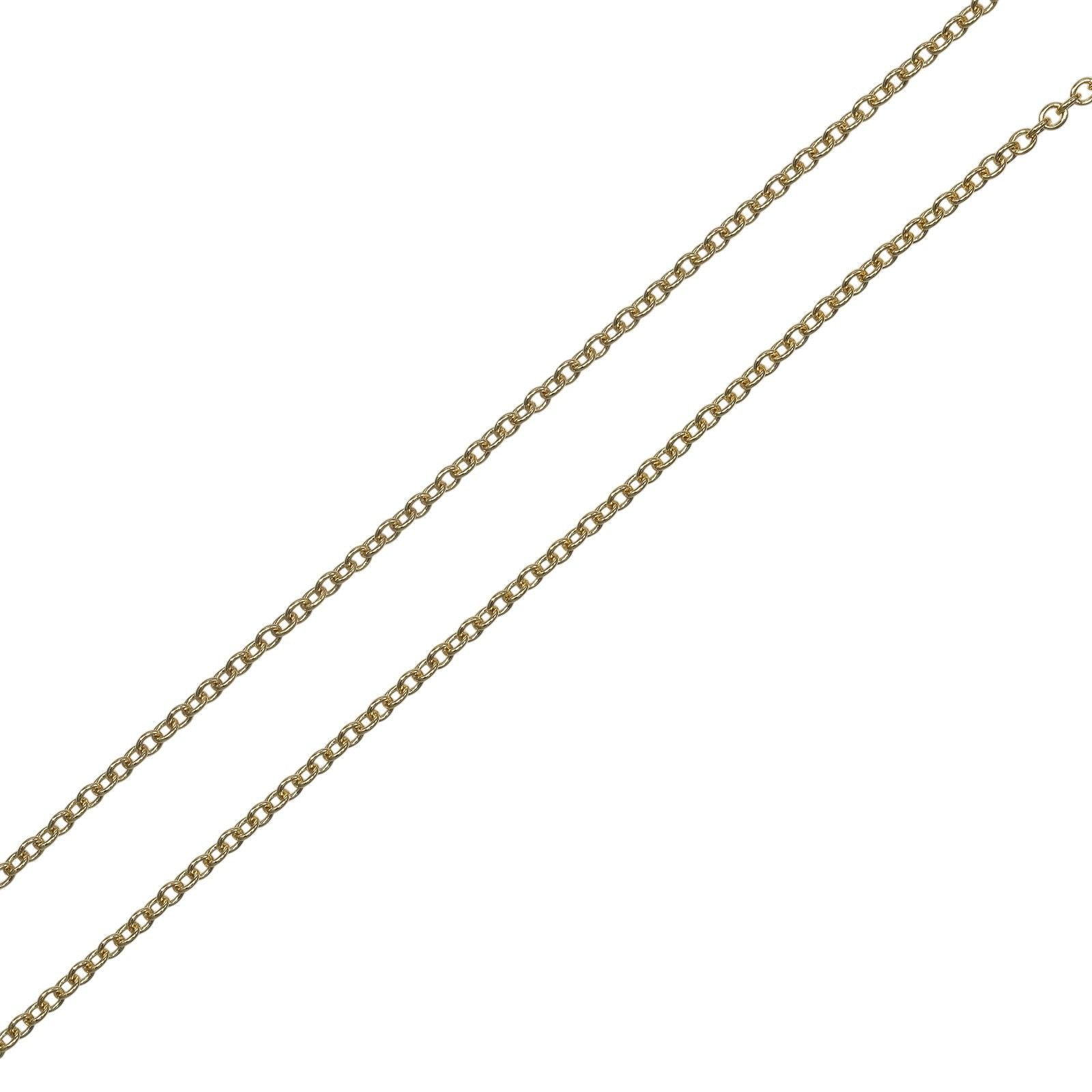 Tiffany & Co. Tiffany & Co. Tiffany & Co. Bean Au750 Necklace Precious Metal Necklace DUTY FREE for USA Size ONE SIZE - 4 Thumbnail