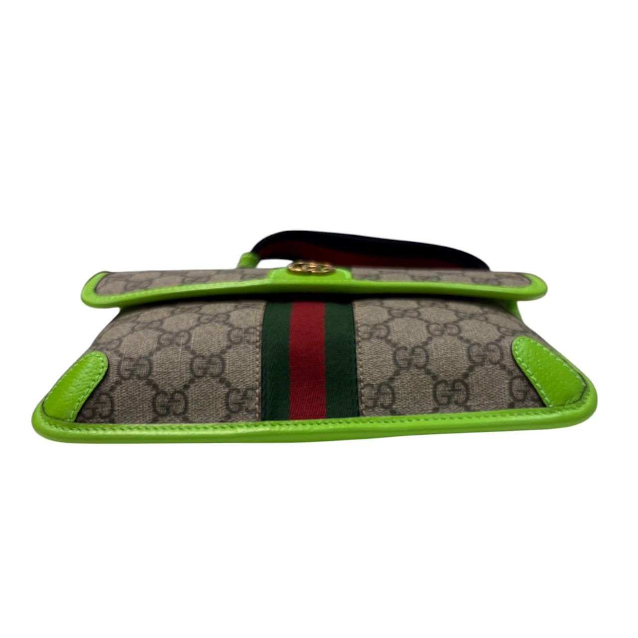Gucci Gucci Gucci Ophidia GG Supreme Canvas Leather Shoulder Bag Textile Shoulder Bag 72597 DUTY FREE for USA Size ONE SIZE - 4 Thumbnail