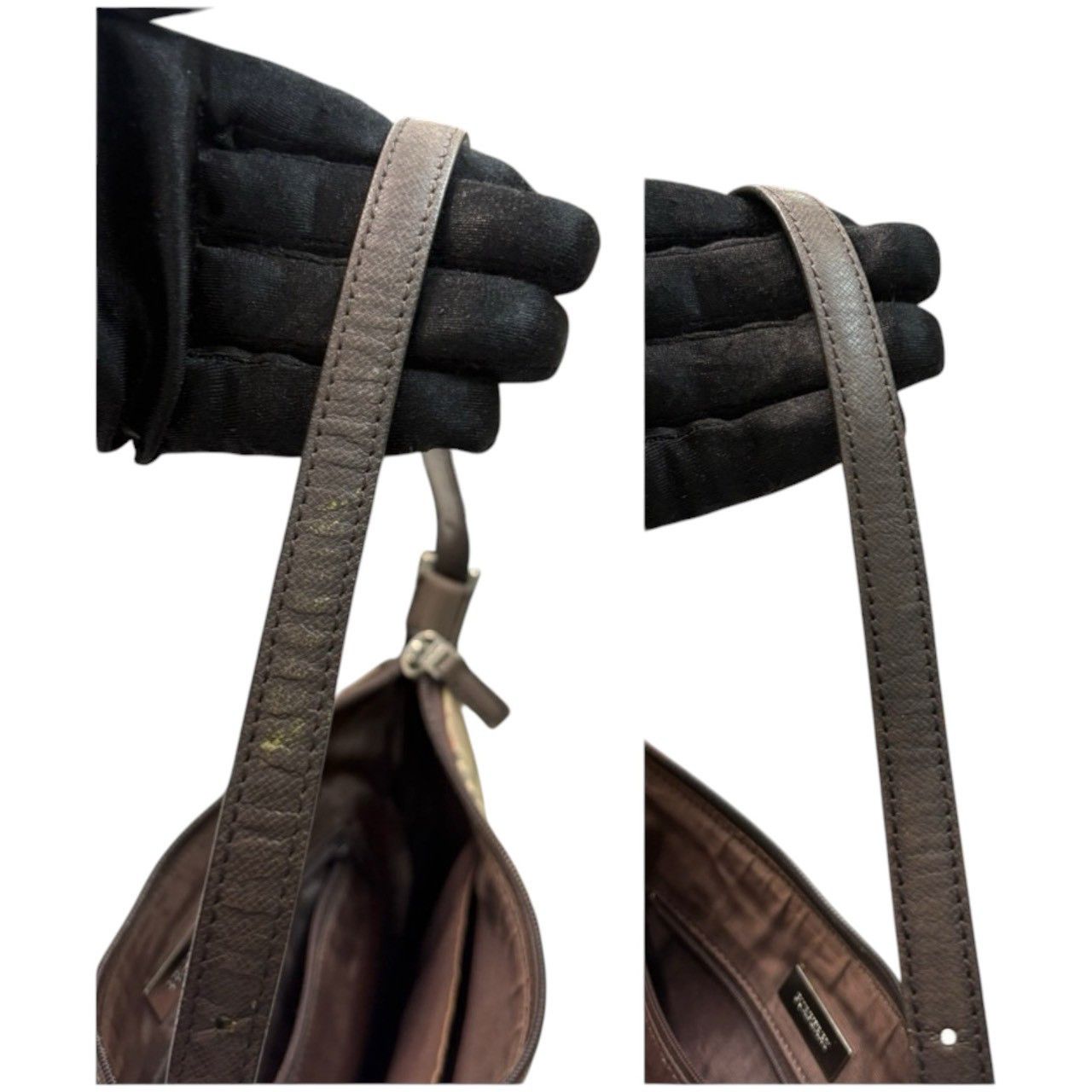 Burberry Burberry Burberry Canvas Leather Shoulder Bag Textile Shoulder Bag DUTY FREE for USA Size ONE SIZE - 6 Thumbnail