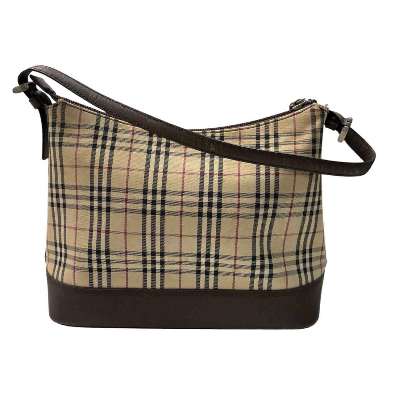 Burberry Burberry Burberry Canvas Leather Shoulder Bag Textile Shoulder Bag DUTY FREE for USA Size ONE SIZE - 2 Thumbnail