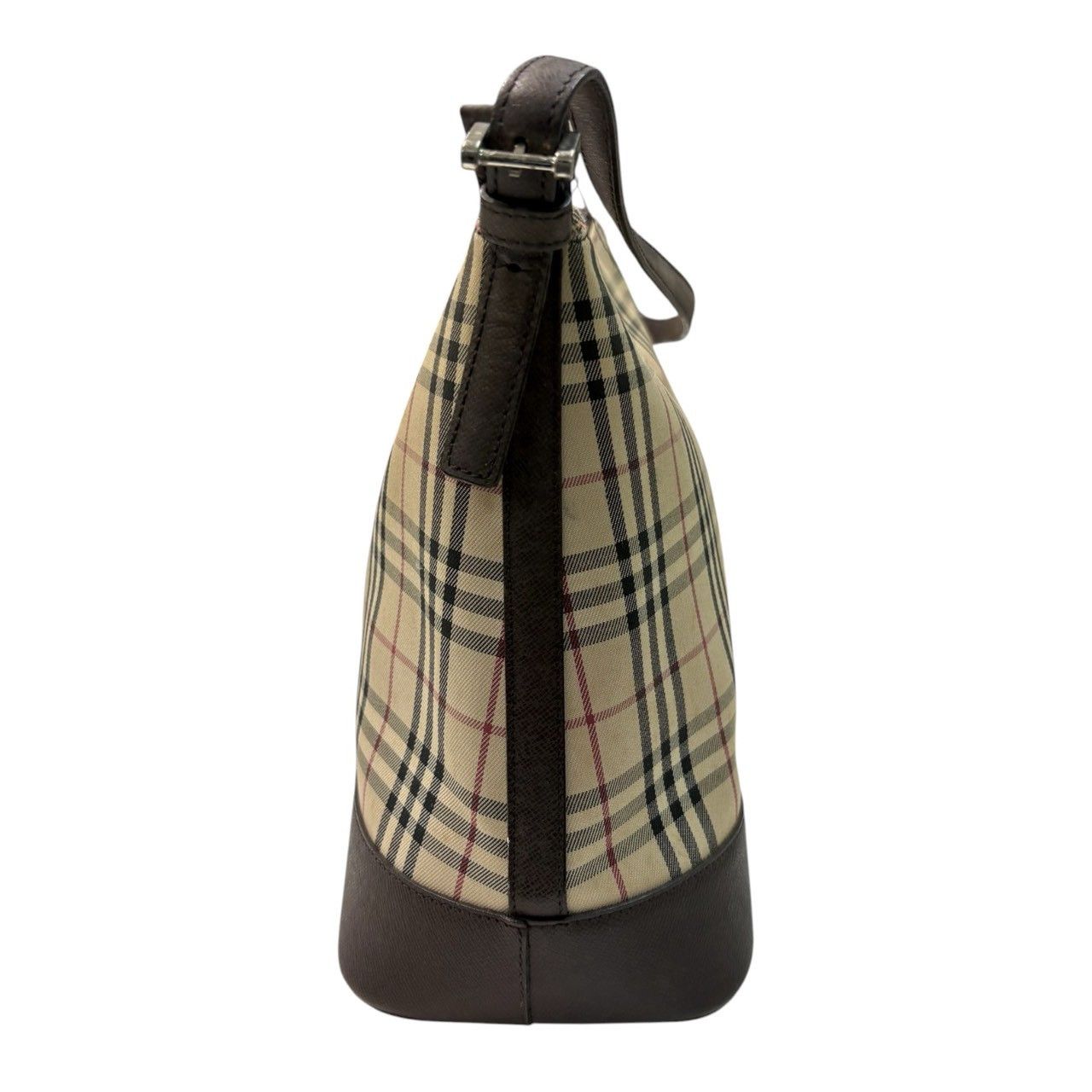 Burberry Burberry Burberry Canvas Leather Shoulder Bag Textile Shoulder Bag DUTY FREE for USA Size ONE SIZE - 3 Thumbnail