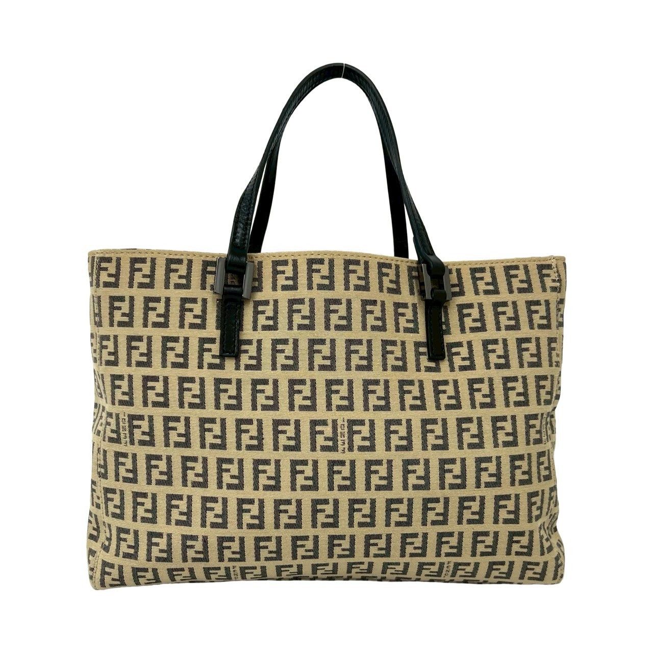 Fendi Fendi Fendi Zucchino Nylon Leather Tote Bag Leather Tote Bag DUTY FREE for USA Size ONE SIZE - 2 Thumbnail