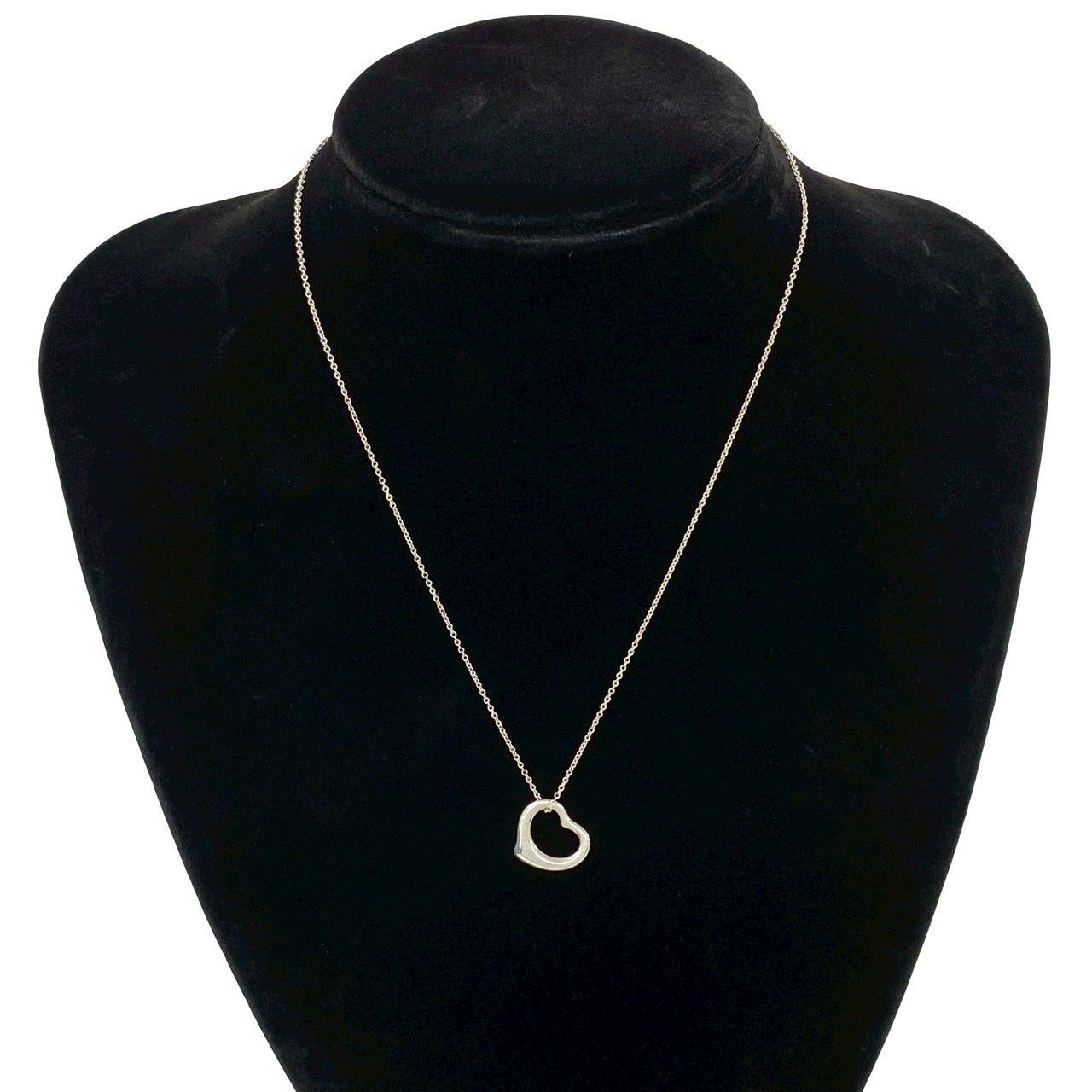 Tiffany & Co. Tiffany & Co. Tiffany&Co. Open Heart Silver Necklace Precious Metal Necklace DUTY FREE for USA Size ONE SIZE - 3 Thumbnail