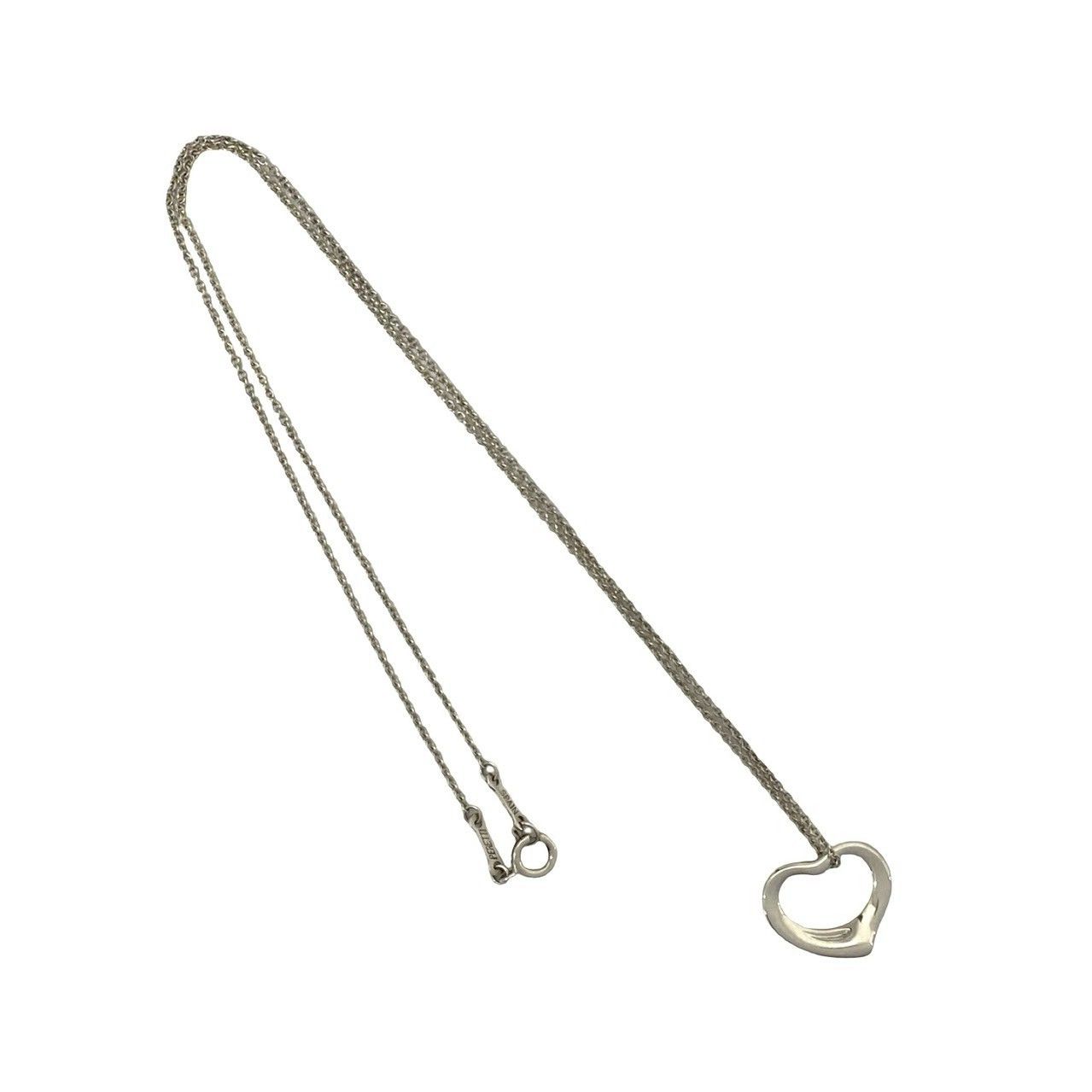 Tiffany & Co. Tiffany & Co. Tiffany&Co. Open Heart Silver Necklace Precious Metal Necklace DUTY FREE for USA Size ONE SIZE - 6 Thumbnail