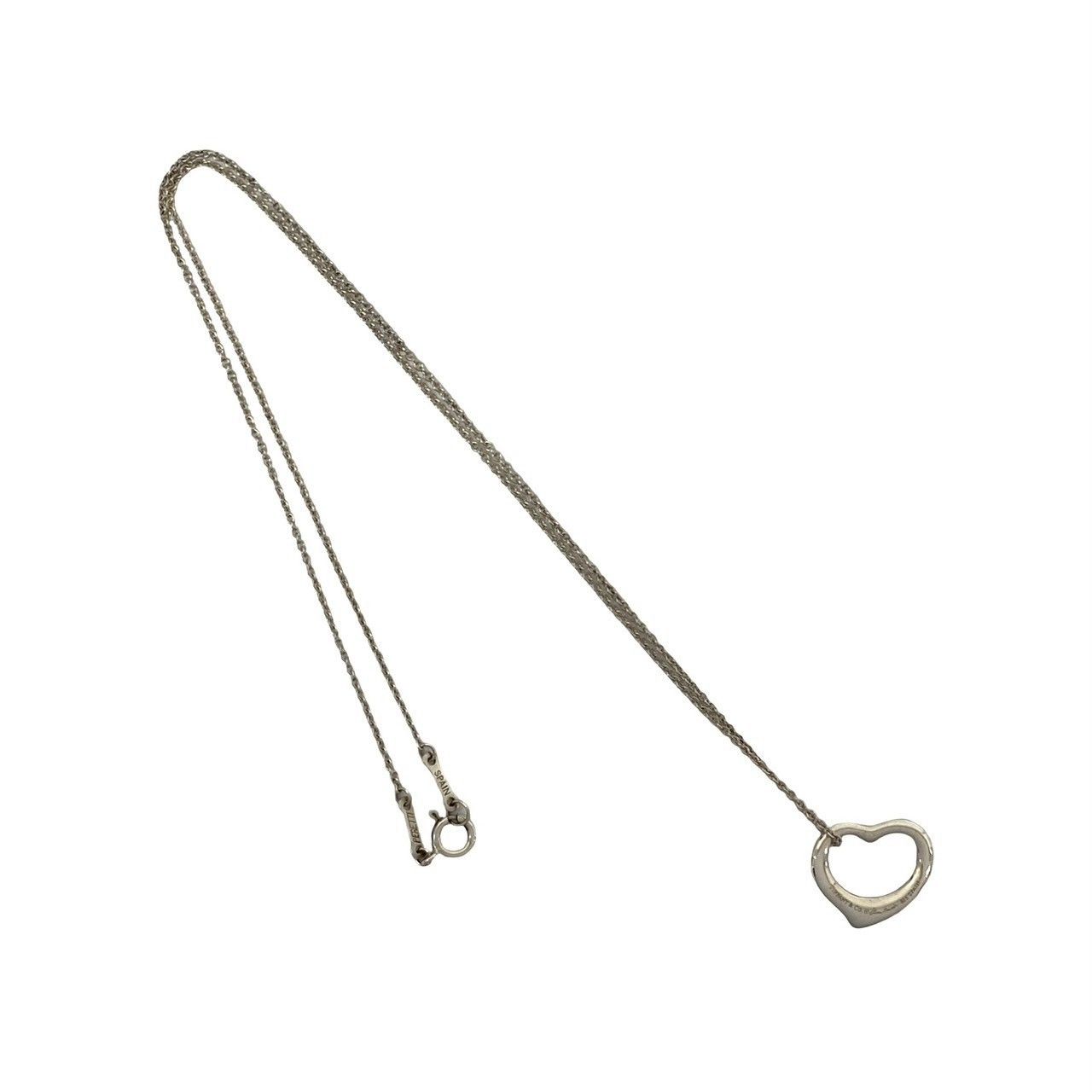Tiffany & Co. Tiffany & Co. Tiffany&Co. Open Heart Silver Necklace Precious Metal Necklace DUTY FREE for USA Size ONE SIZE - 2 Thumbnail