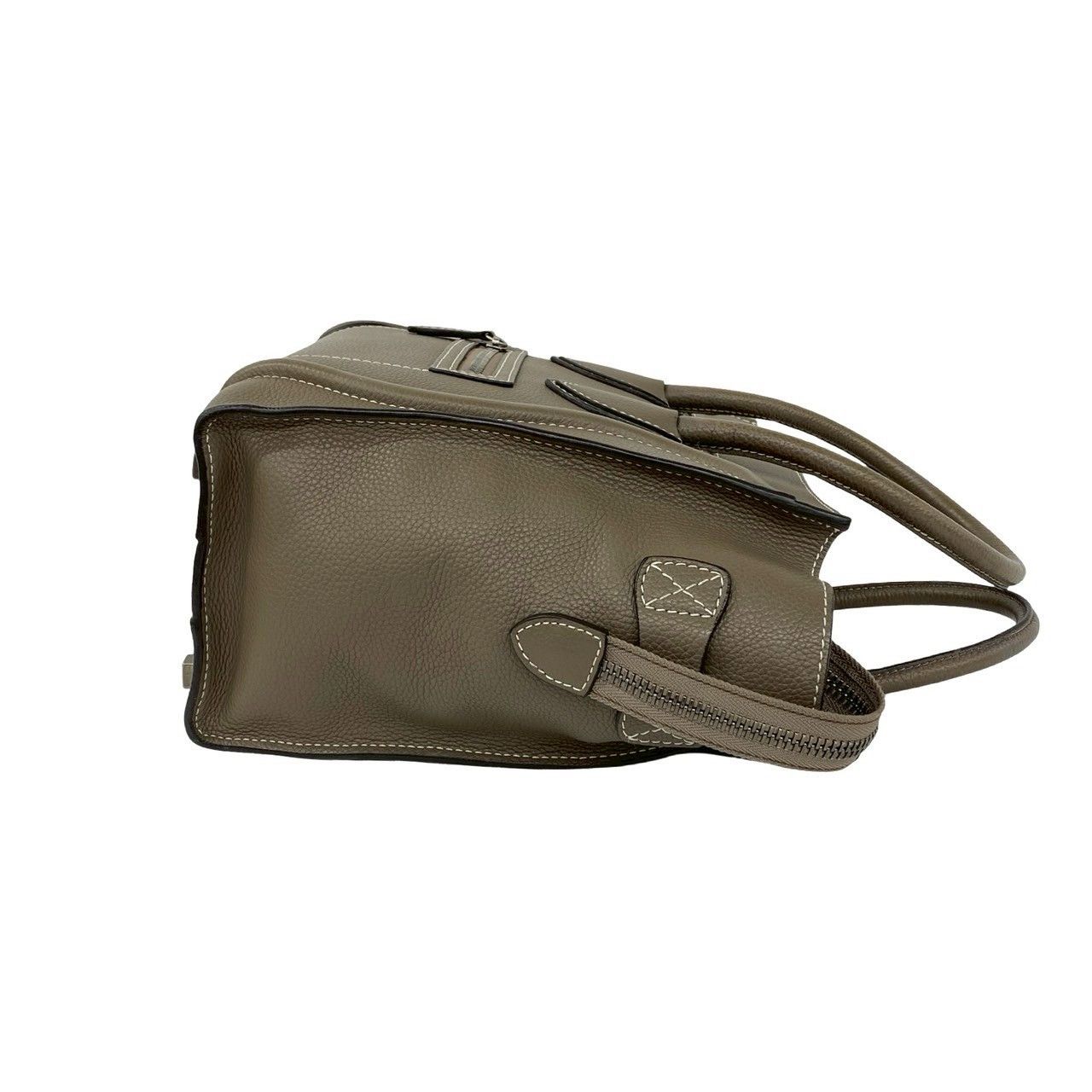 Celine Celine CELINE Luggage Micro Shopper Leather Handbag Leather Handbag DUTY FREE for USA Size ONE SIZE - 7 Thumbnail