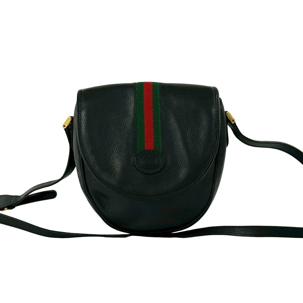 Gucci Gucci Gucci Leather Shoulder Bag Leather Shoulder Bag DUTY FREE for USA Size ONE SIZE - 2 Thumbnail