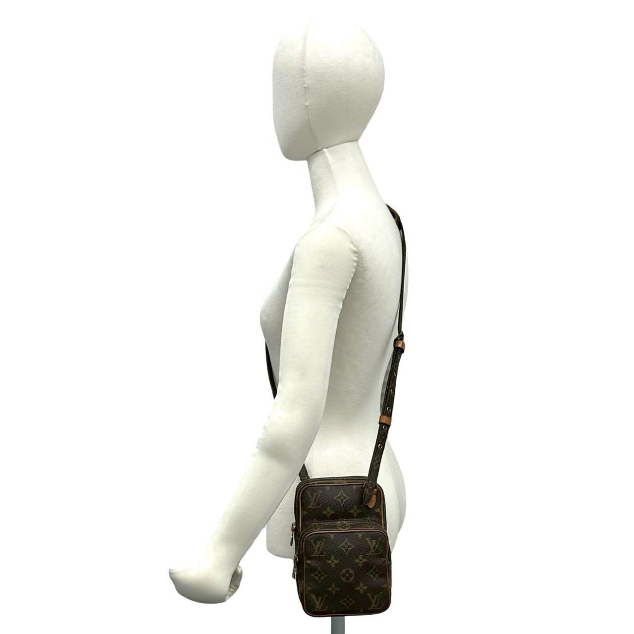 Louis Vuitton Louis Vuitton Louis Vuitton Monogram Leather Shoulder Bag Textile Shoulder Bag DUTY FREE for USA Size ONE SIZE - 3 Thumbnail