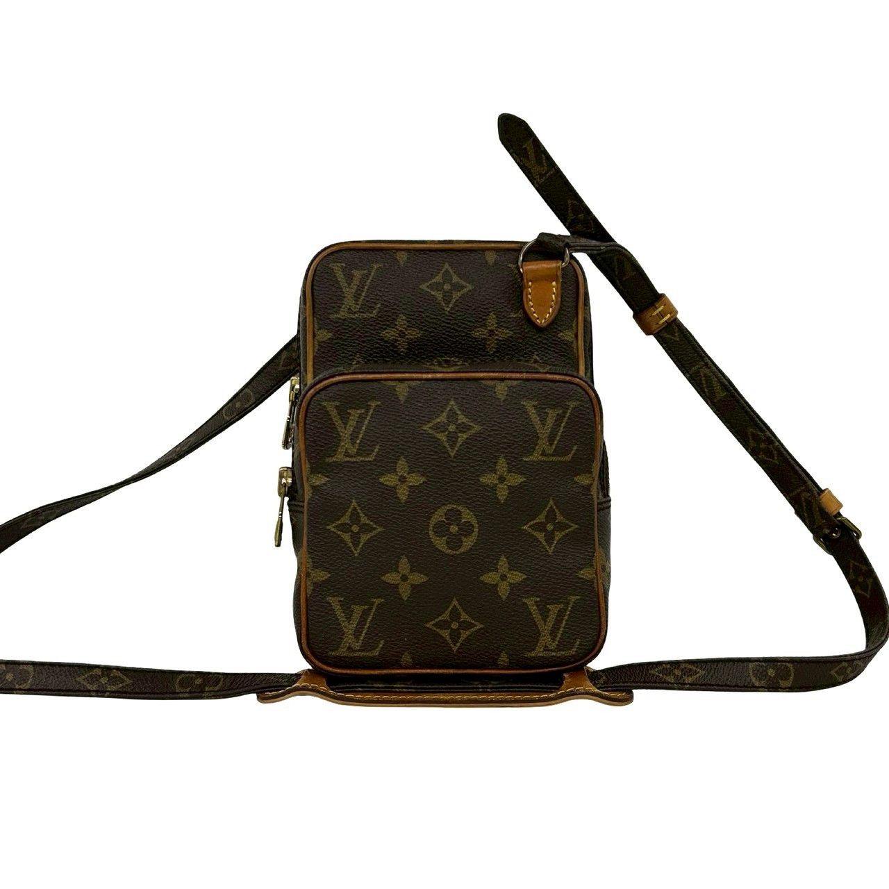 Louis Vuitton Louis Vuitton Louis Vuitton Monogram Leather Shoulder Bag Textile Shoulder Bag DUTY FREE for USA Size ONE SIZE - 2 Thumbnail