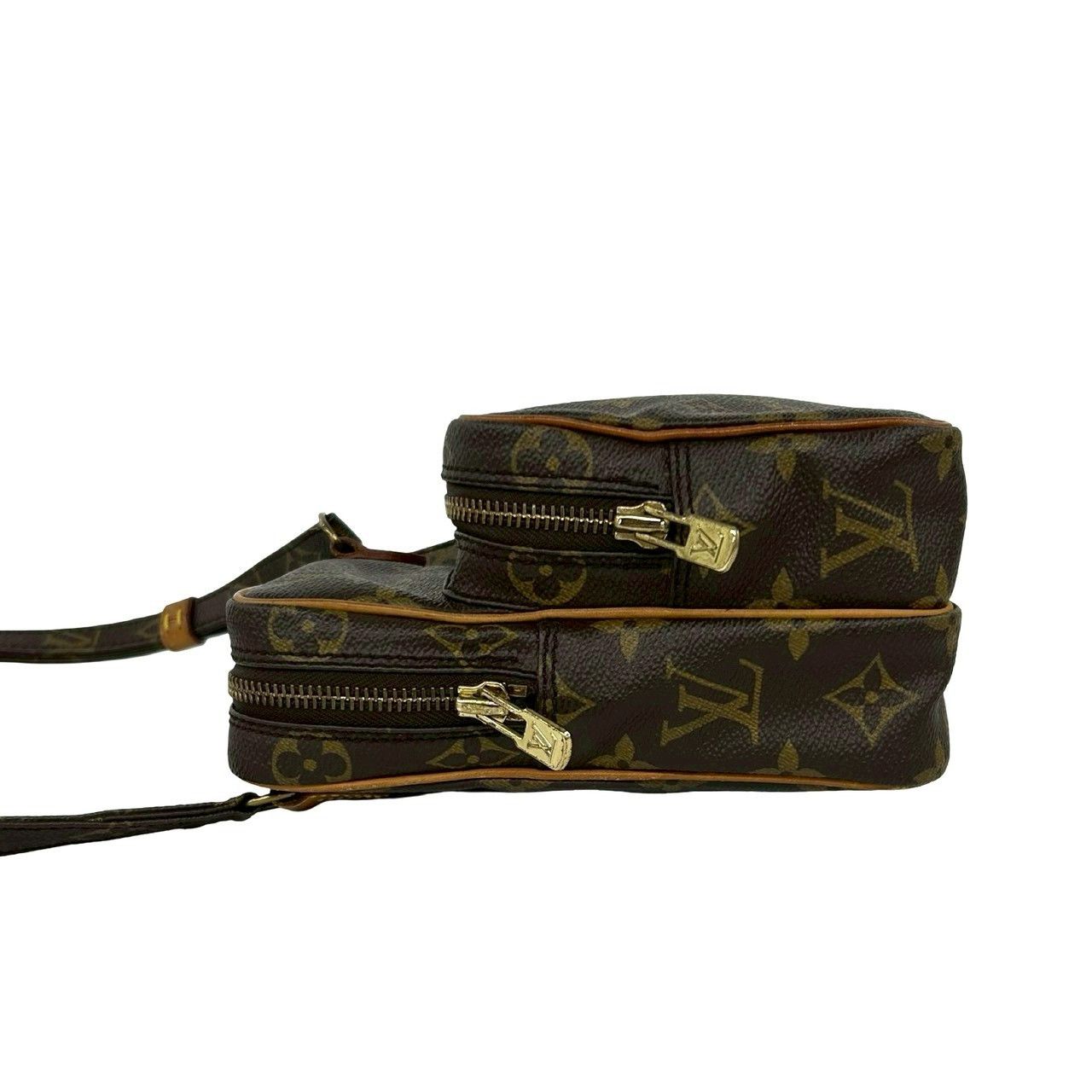 Louis Vuitton Louis Vuitton Louis Vuitton Monogram Leather Shoulder Bag Textile Shoulder Bag DUTY FREE for USA Size ONE SIZE - 6 Thumbnail