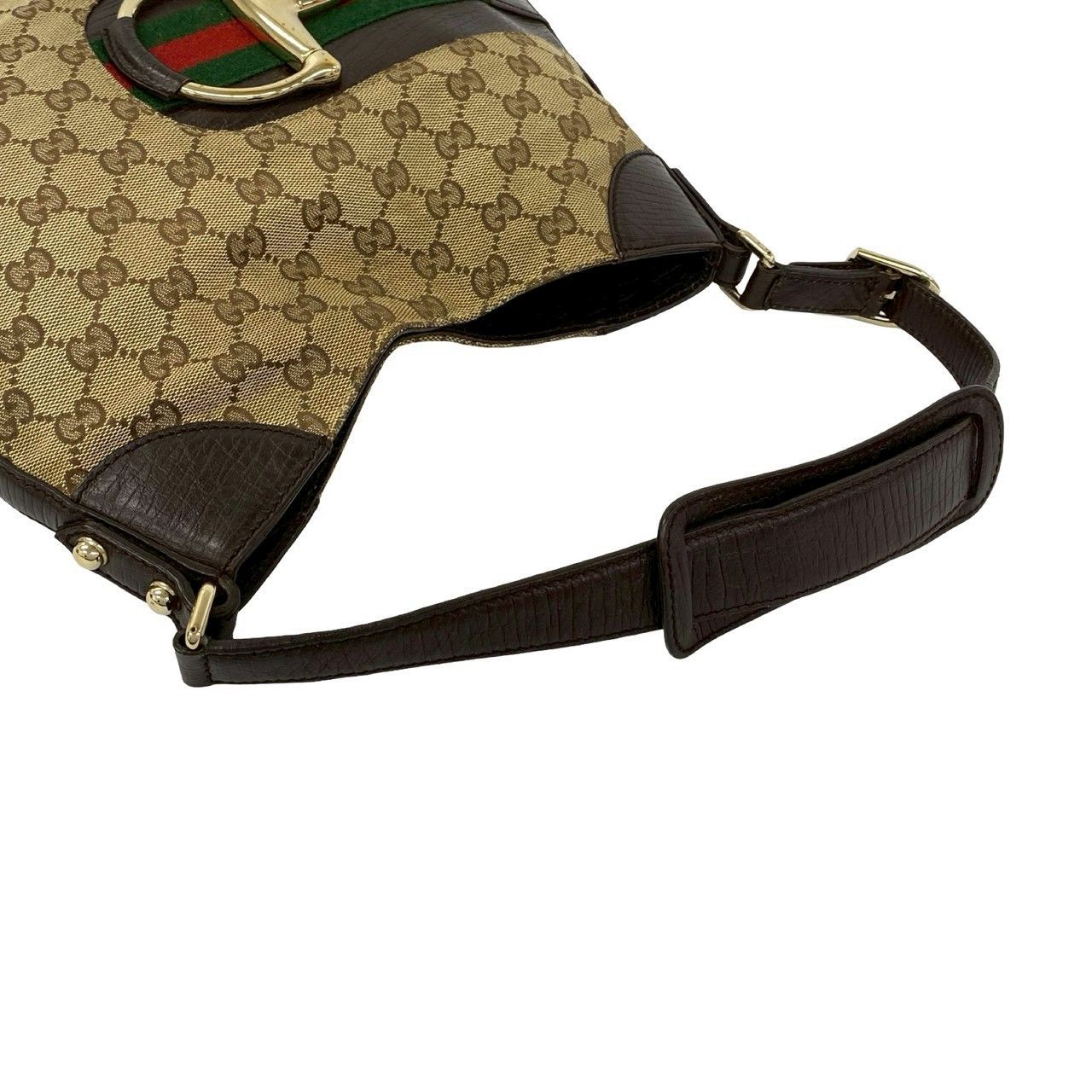 Gucci Gucci Gucci GG Canvas Leather Shoulder Bag Textile Shoulder Bag 35554 DUTY FREE for USA Size ONE SIZE - 5 Thumbnail