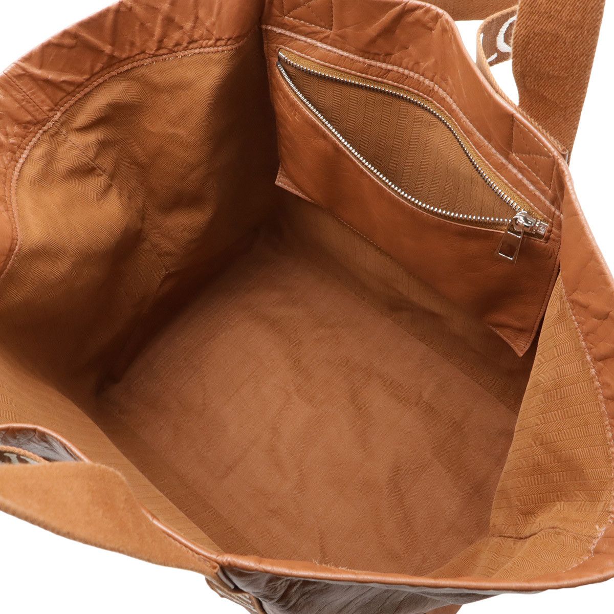 Loewe Loewe Loewe Fold Shopper Paper Calf 2way Bag Leather Shoulder Bag B507X23X01 DUTY FREE for USA Size ONE SIZE - 8 Thumbnail