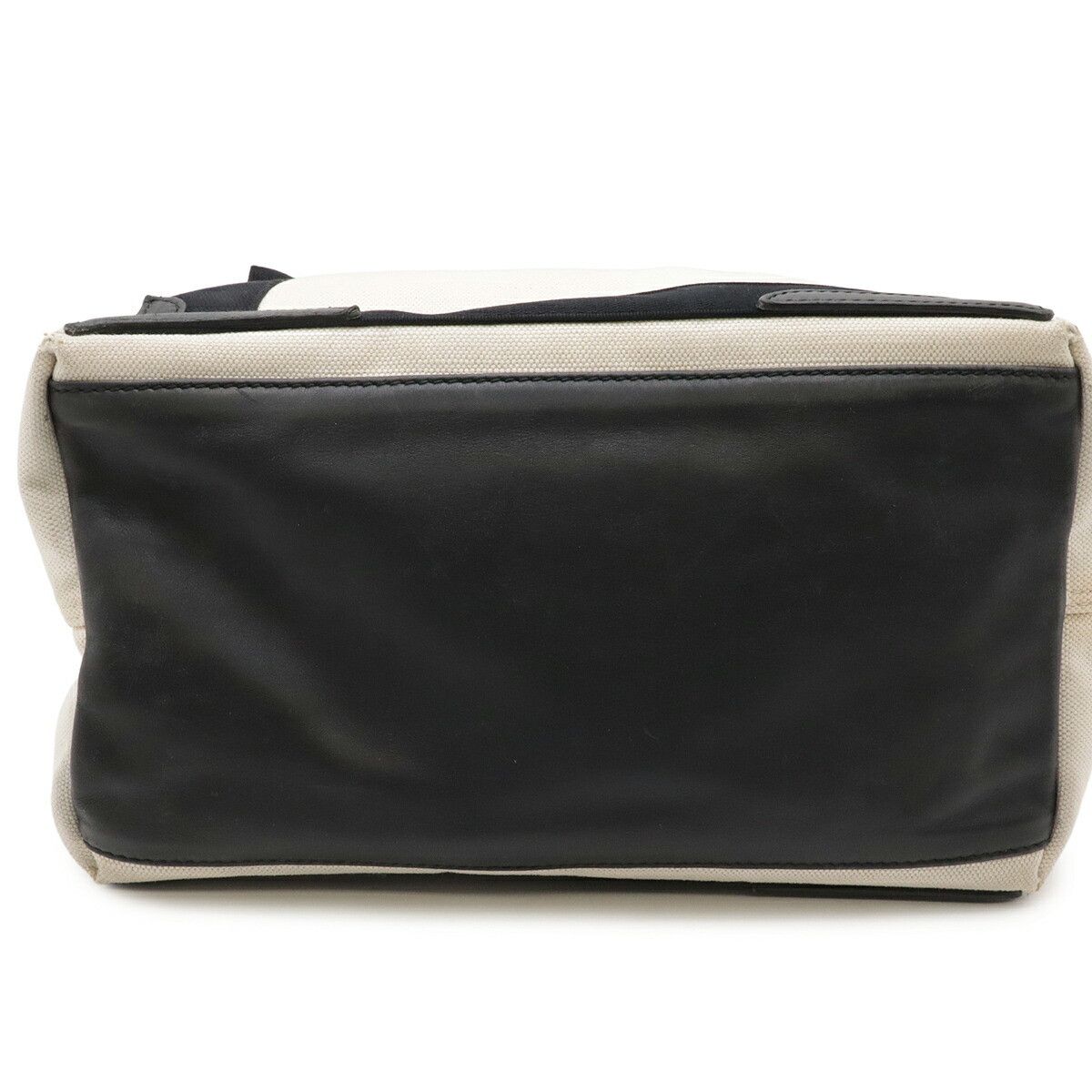 Balenciaga Balenciaga Balenciaga Navy Cabas Canvas Leather Tote Bag Textile Tote Bag 339933 DUTY FREE for USA Size ONE SIZE - 6 Thumbnail