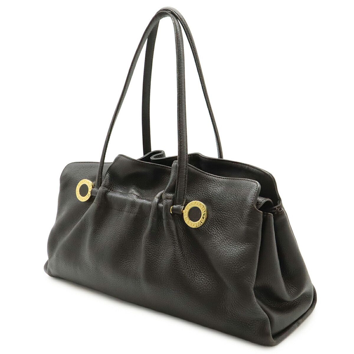 Bvlgari Bvlgari Bvlgari BVLGARI BVLGARI Twist Leather Tote Bag Leather Shoulder Bag DUTY FREE for USA Size ONE SIZE - 2 Thumbnail