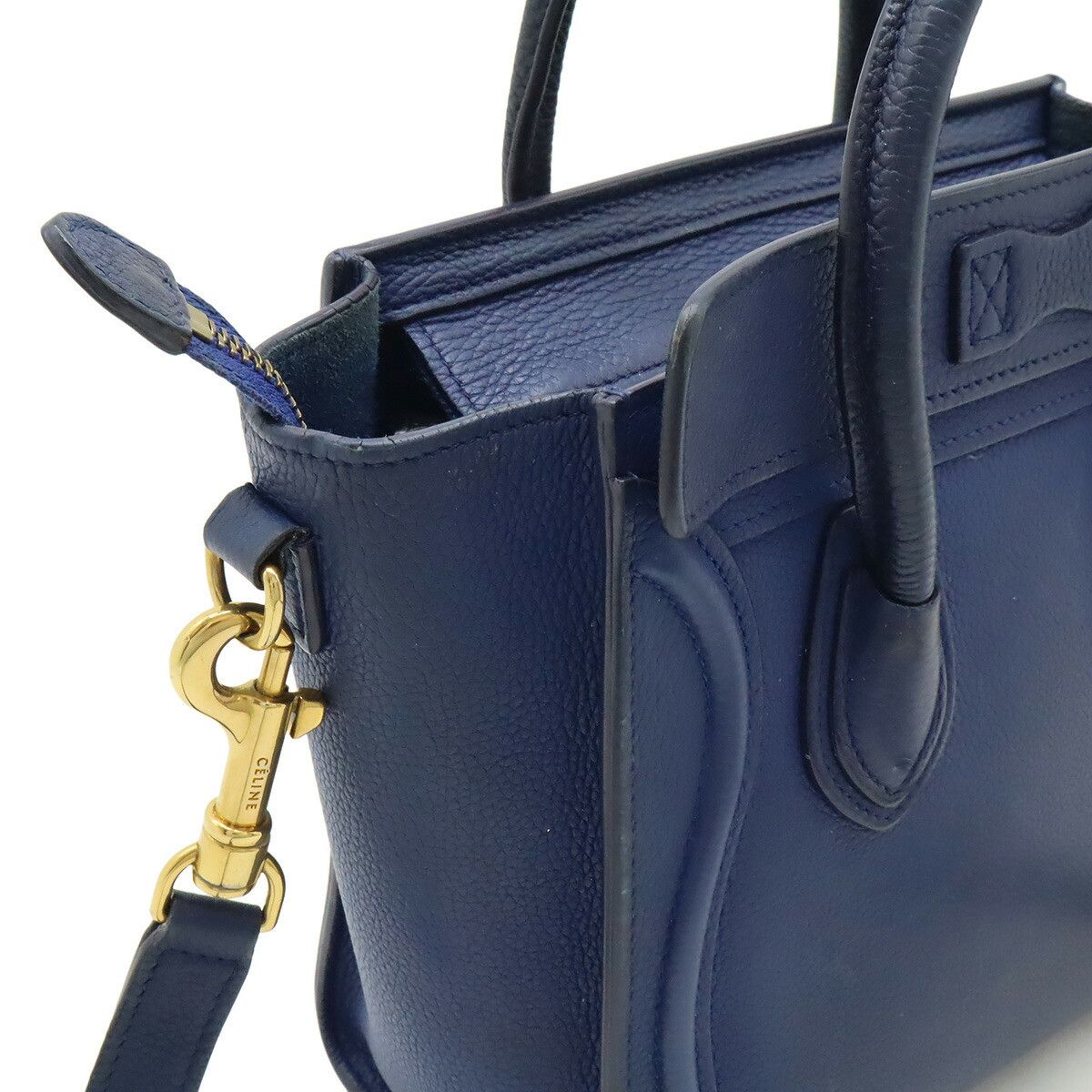 Celine Celine Celine Luggage Nano 2way Bag Leather Shoulder Bag 168243 DUTY FREE for USA Size ONE SIZE - 7 Thumbnail
