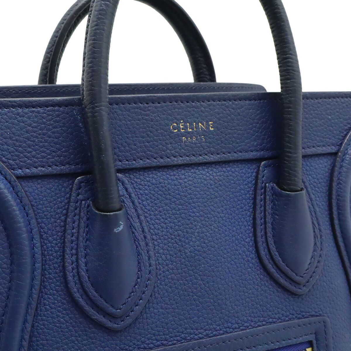 Celine Celine Celine Luggage Nano 2way Bag Leather Shoulder Bag 168243 DUTY FREE for USA Size ONE SIZE - 9 Thumbnail