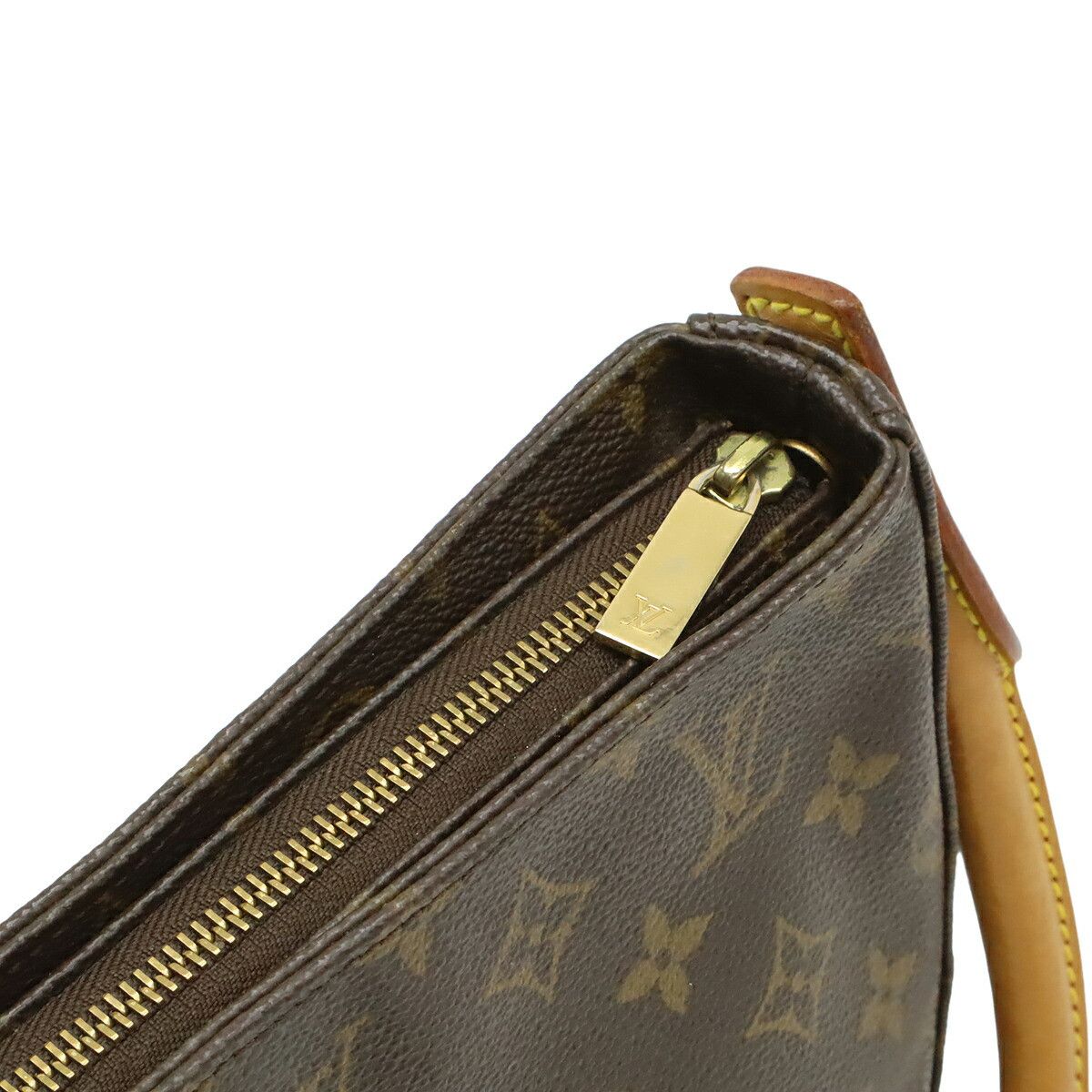 Louis Vuitton Louis Vuitton Louis Vuitton Looping MM Monogram Shoulder Bag Textile Shoulder Bag M51146 DUTY FREE for USA Size ONE SIZE - 6 Thumbnail
