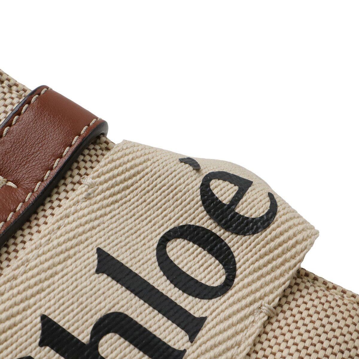 Chloe Chloe Chloe Woody 2way bag Textile Tote Bag CHC23AS397 DUTY FREE for USA Size ONE SIZE - 5 Thumbnail