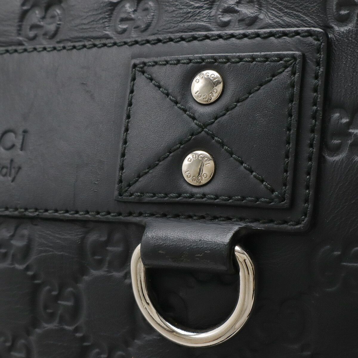 Gucci Gucci Gucci GG Rubber Coated Leather Shoulder Bag Plastic / Synthetic Shoulder Bag 322080 DUTY FREE for USA Size ONE SIZE - 4 Thumbnail