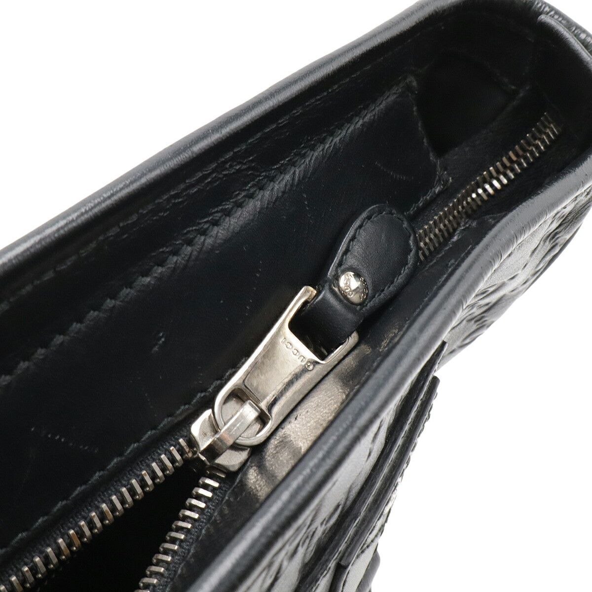 Gucci Gucci Gucci GG Rubber Coated Leather Shoulder Bag Plastic / Synthetic Shoulder Bag 322080 DUTY FREE for USA Size ONE SIZE - 5 Thumbnail