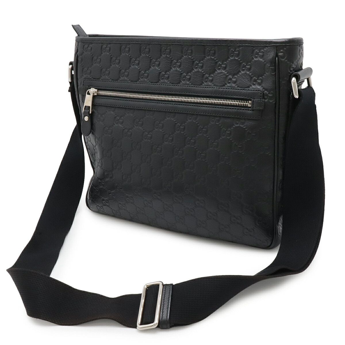 Gucci Gucci Gucci GG Rubber Coated Leather Shoulder Bag Plastic / Synthetic Shoulder Bag 322080 DUTY FREE for USA Size ONE SIZE - 2 Thumbnail