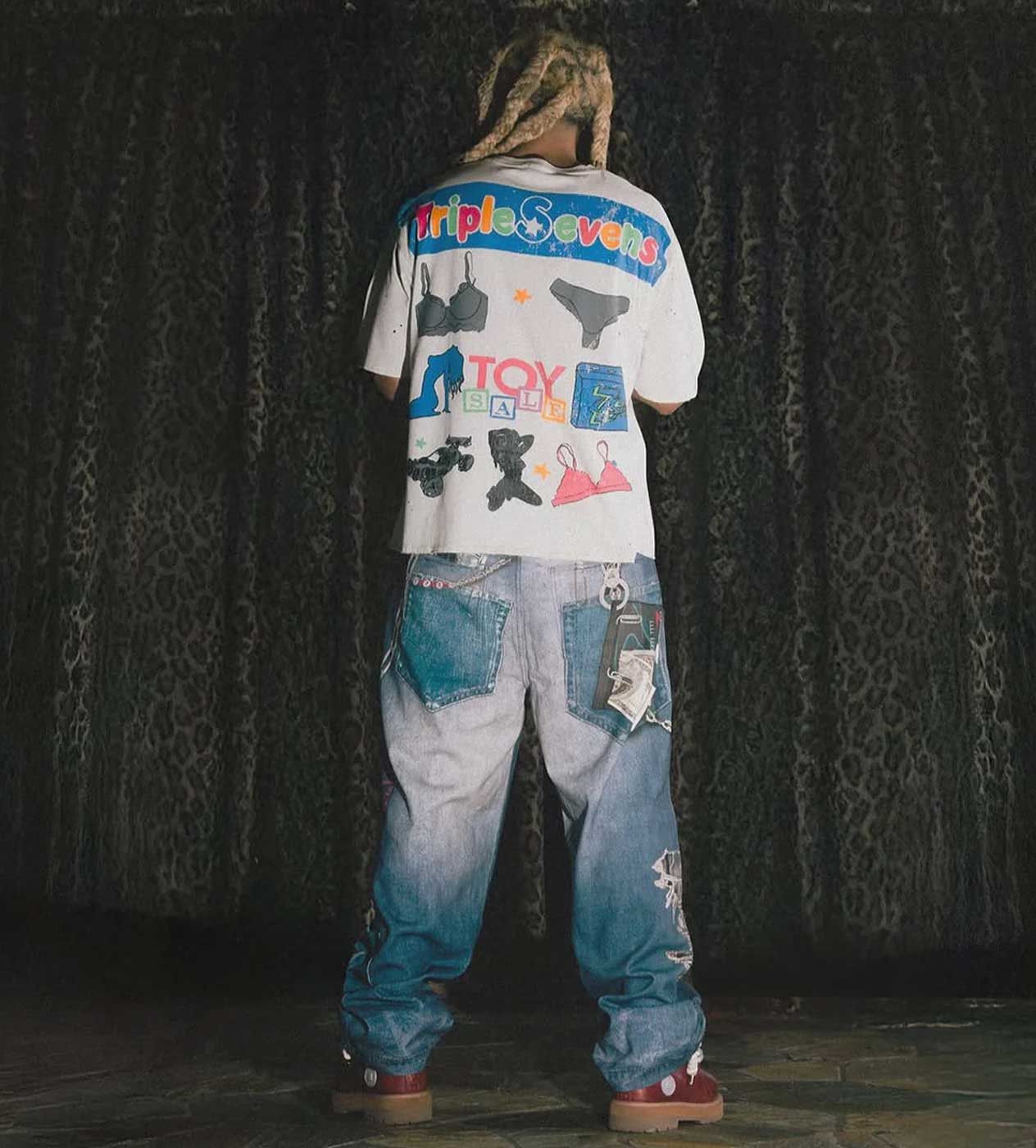 TRIPLE SEVENS 2D Denim Blue Size US 30 / EU 46 - 4 Thumbnail