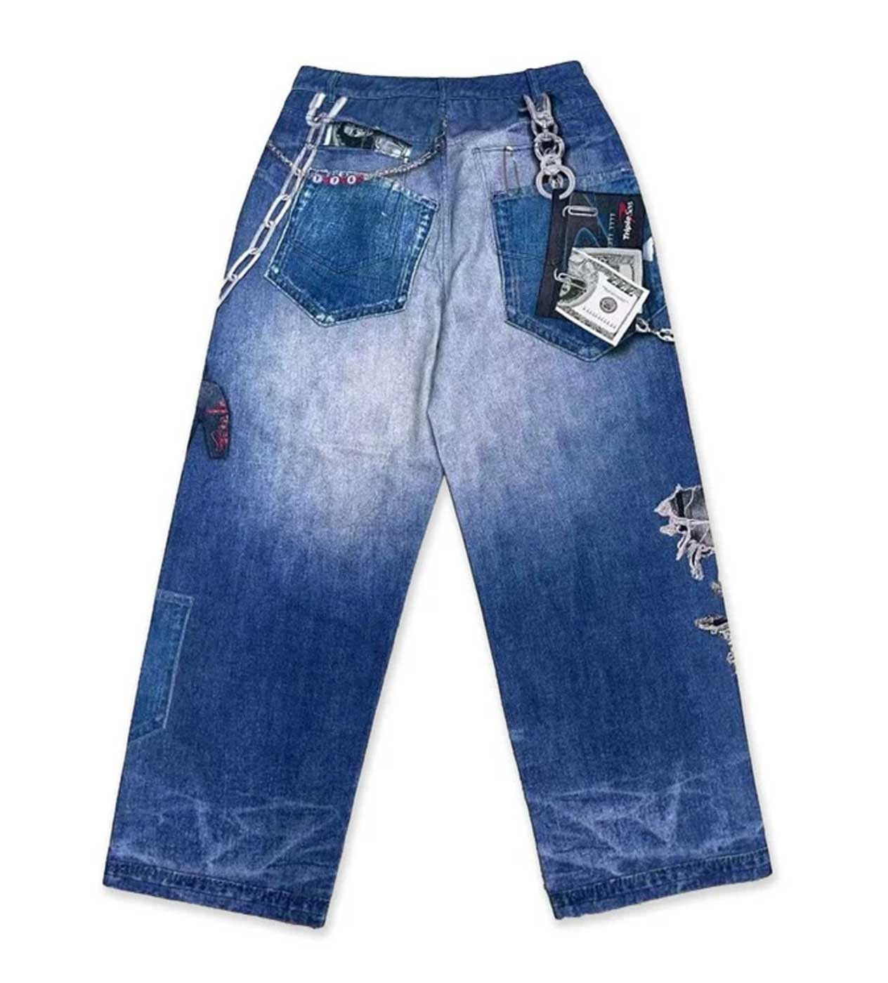 TRIPLE SEVENS 2D Denim Blue Size US 30 / EU 46 - 2 Thumbnail