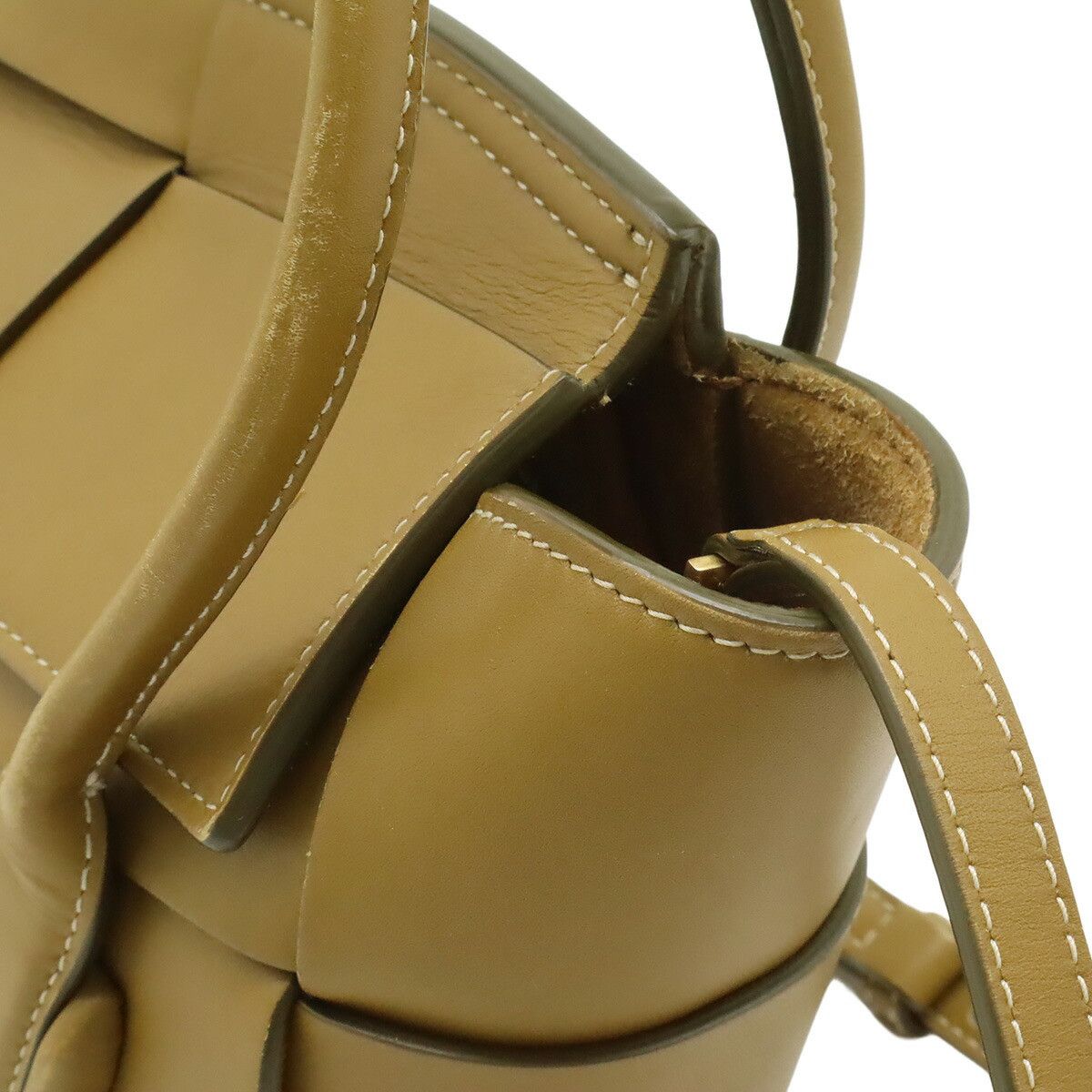 Bottega Veneta Bottega Veneta Bottega Veneta Mini The Arco Leather 2way Bag Leather Handbag 600606 DUTY FREE for USA Size ONE SIZE - 8 Thumbnail