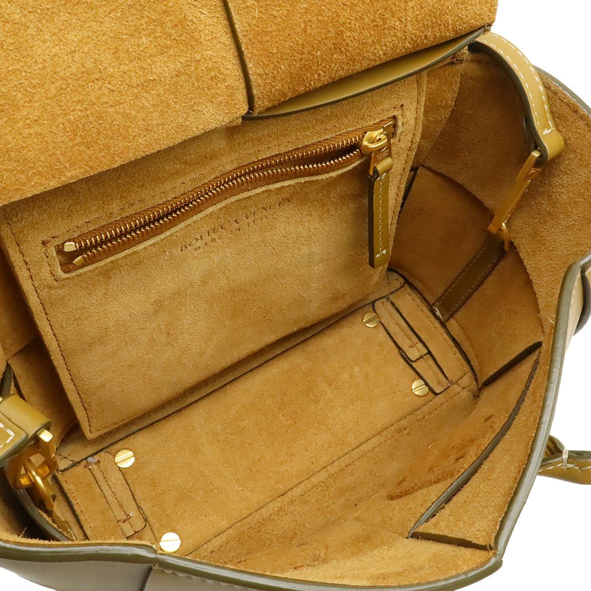 Bottega Veneta Bottega Veneta Bottega Veneta Mini The Arco Leather 2way Bag Leather Handbag 600606 DUTY FREE for USA Size ONE SIZE - 6 Thumbnail