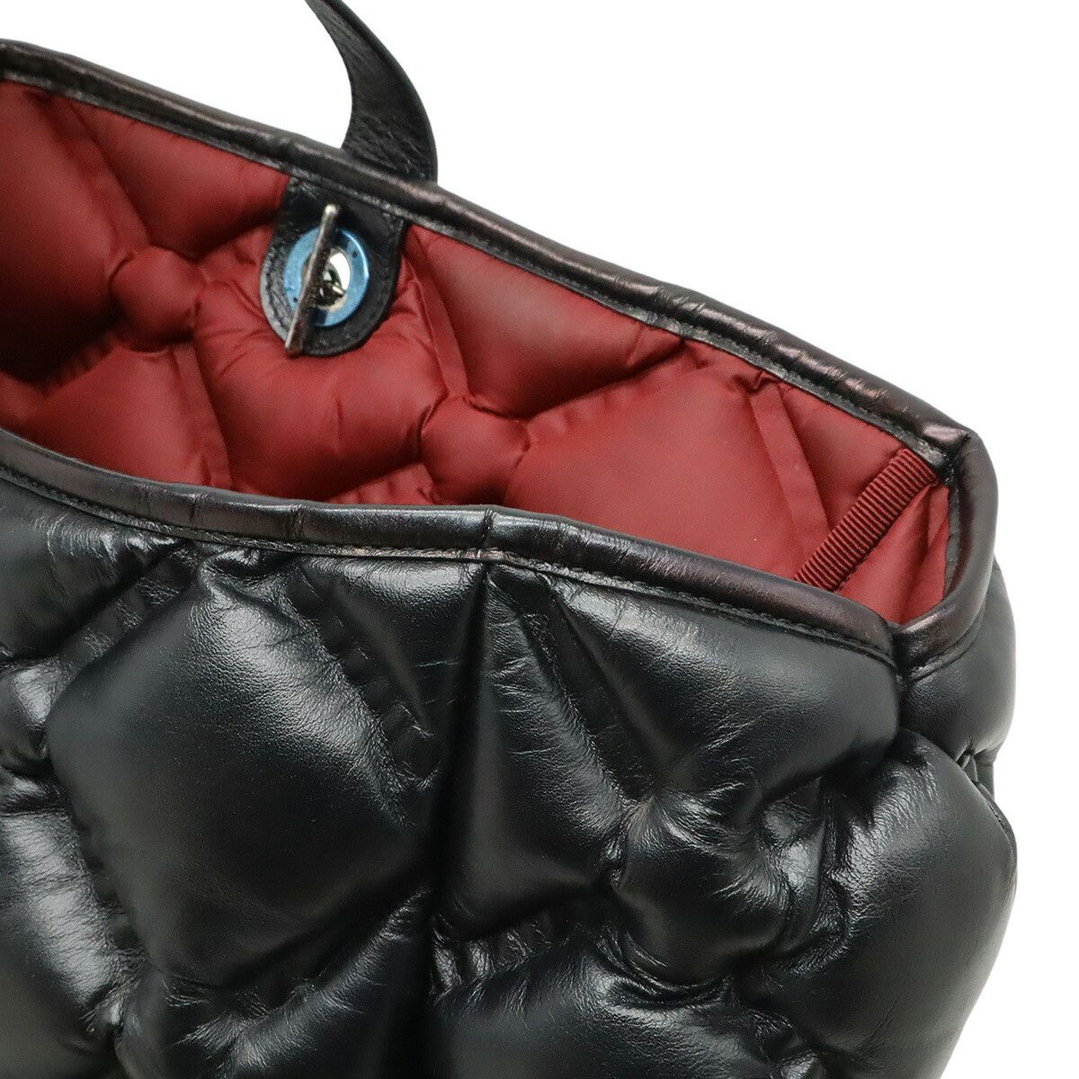Chanel Chanel Chanel Bubble Quilt Leather Tote Bag Leather Tote Bag DUTY FREE for USA Size ONE SIZE - 7 Thumbnail