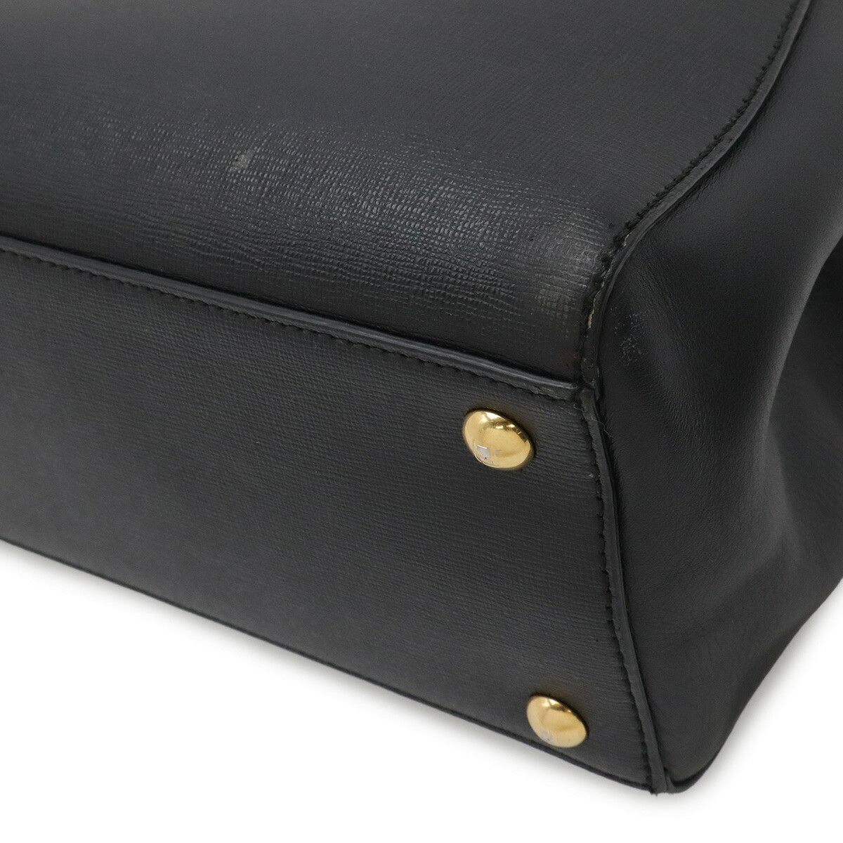 Fendi Fendi Fendi Petite 2Jours Leather Handbag Leather Shoulder Bag 8BH253 DUTY FREE for USA Size ONE SIZE - 3 Thumbnail
