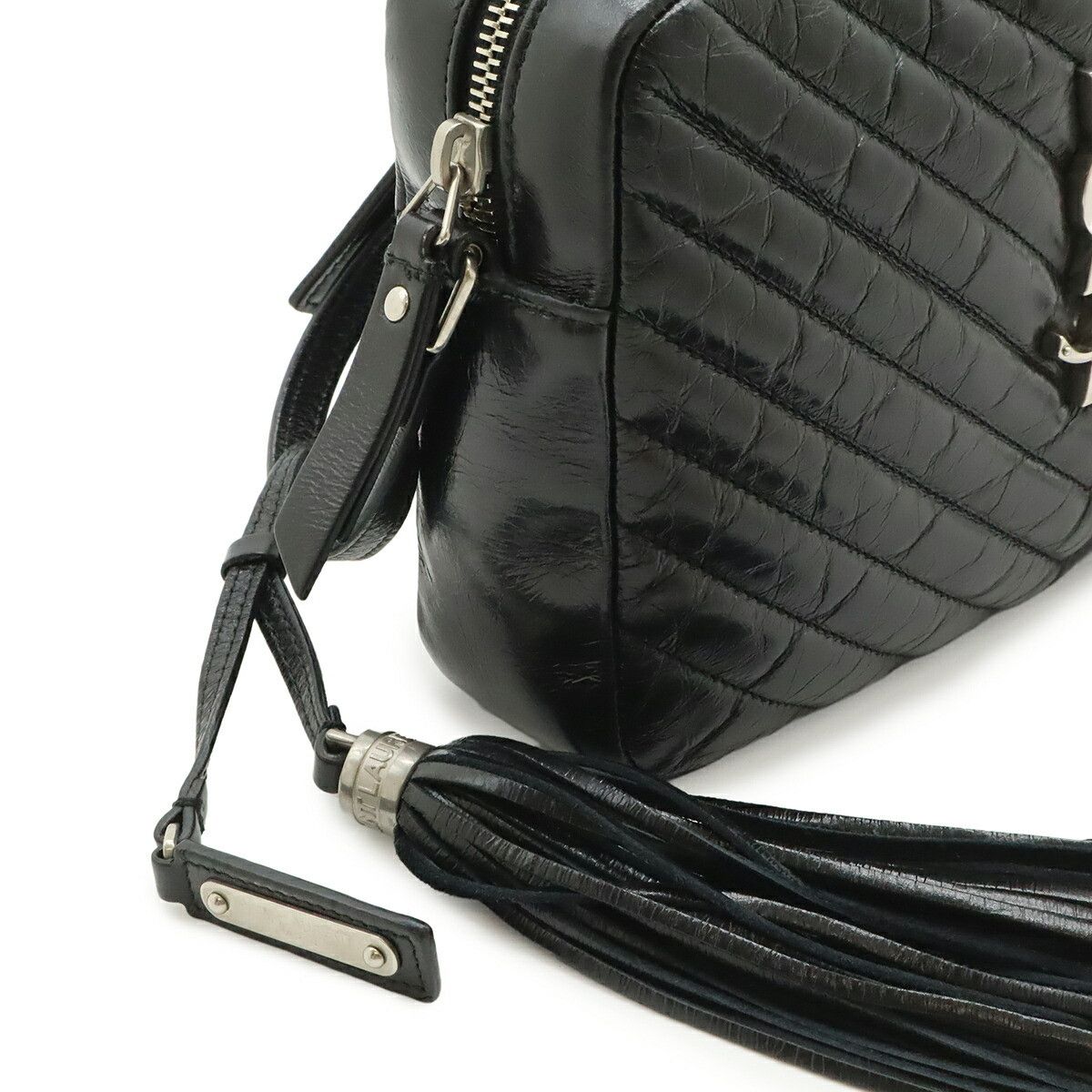 Yves Saint Laurent Yves Saint Laurent Yves Saint Laurent Lou Leather Shoulder Bag Leather Shoulder Bag 468537 DUTY FREE for USA Size ONE SIZE - 6 Thumbnail