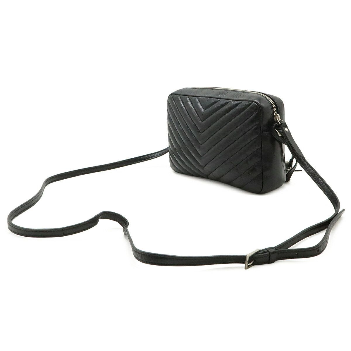 Yves Saint Laurent Yves Saint Laurent Yves Saint Laurent Lou Leather Shoulder Bag Leather Shoulder Bag 468537 DUTY FREE for USA Size ONE SIZE - 2 Thumbnail