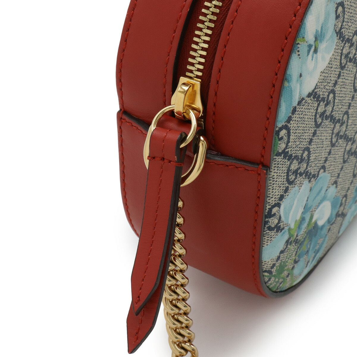 Gucci Gucci Gucci GG Blooms GG Supreme PVC chain shoulder bag Textile Shoulder Bag 546313 DUTY FREE for USA Size ONE SIZE - 4 Thumbnail
