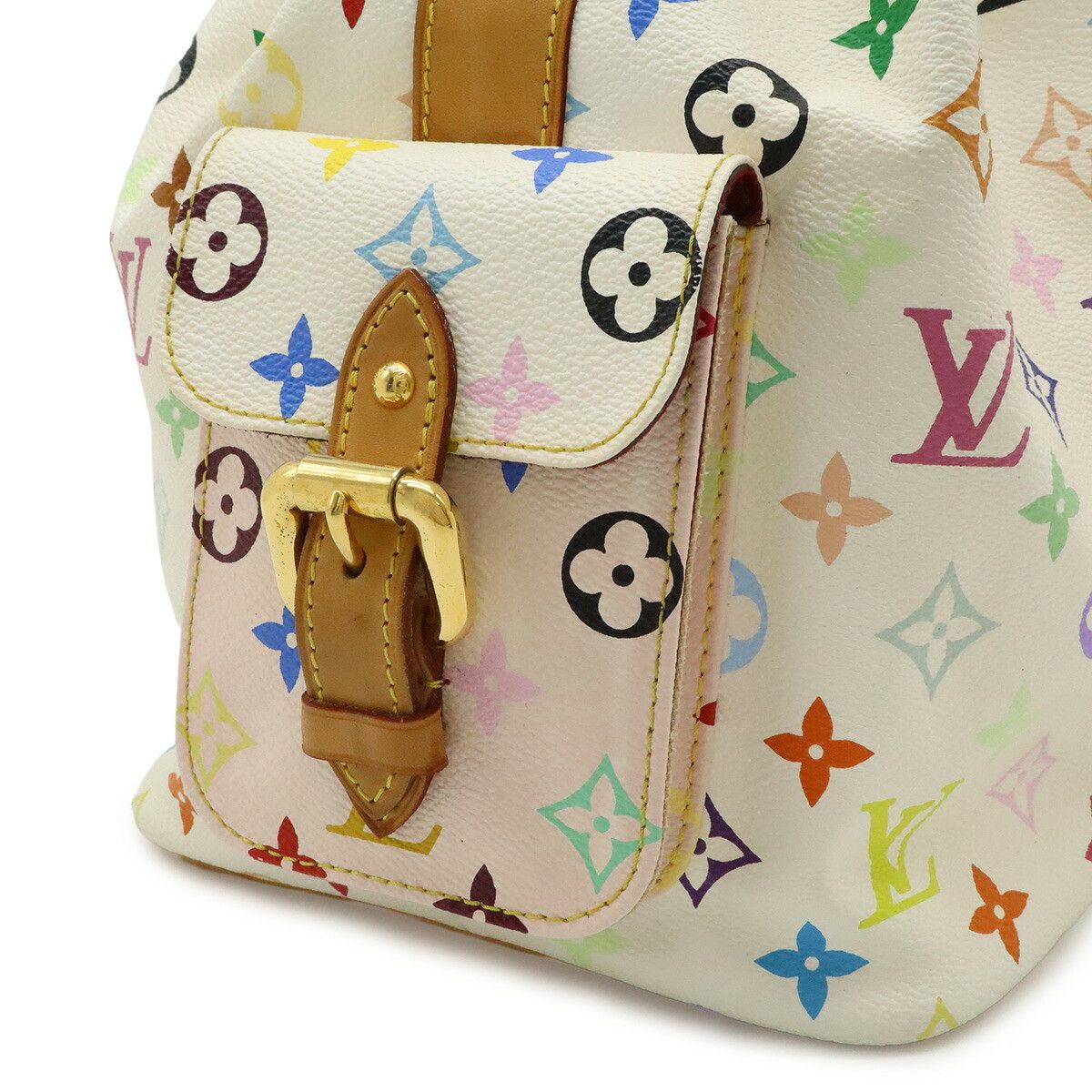 Louis Vuitton Louis Vuitton Louis Vuitton Monogram Multicolore Petit Noe Shoulder Bag Textile Shoulder Bag M42229 DUTY FREE for USA Size ONE SIZE - 8 Thumbnail