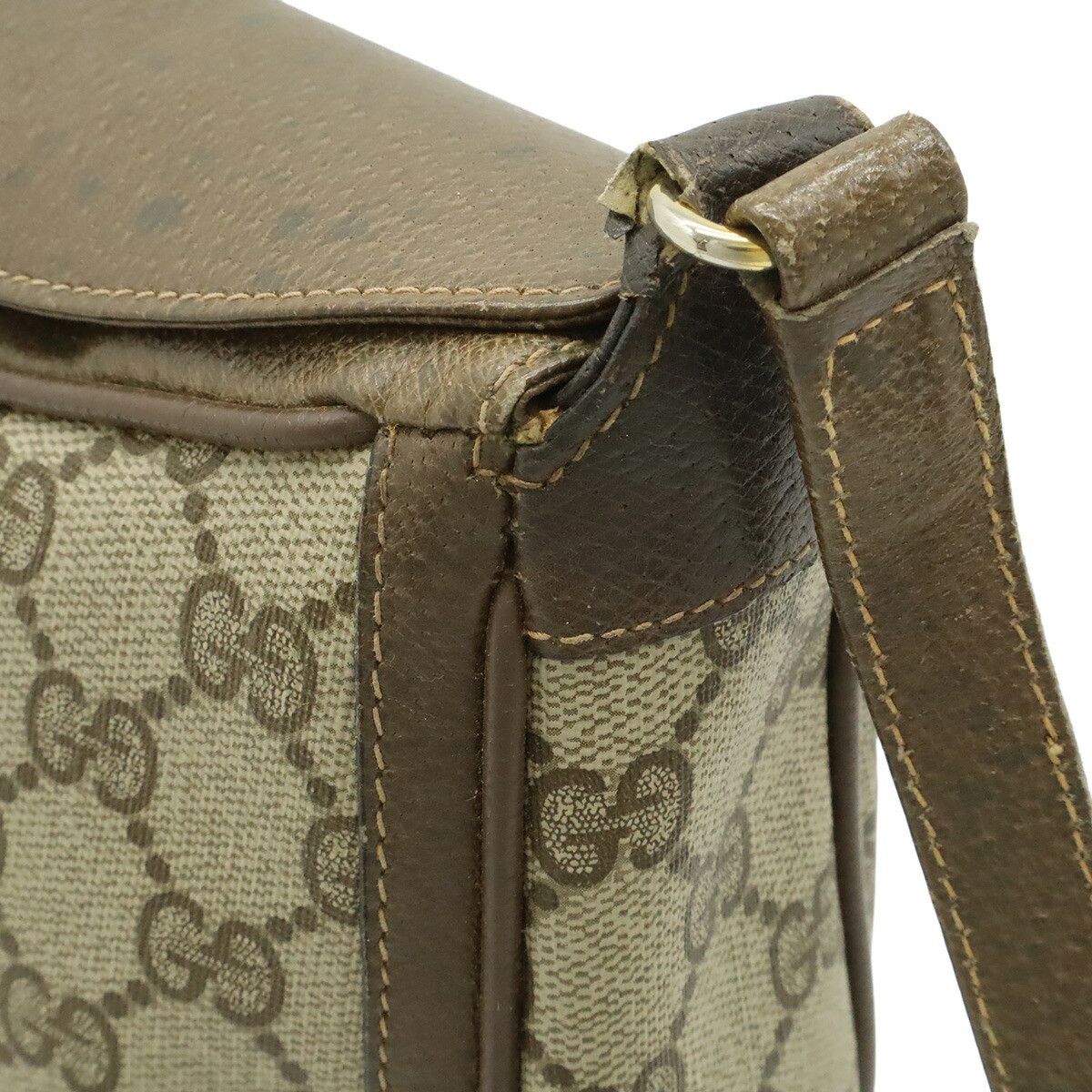 Gucci Gucci Gucci GG Plus PVC Shoulder Bag Textile Shoulder Bag DUTY FREE for USA Size ONE SIZE - 4 Thumbnail