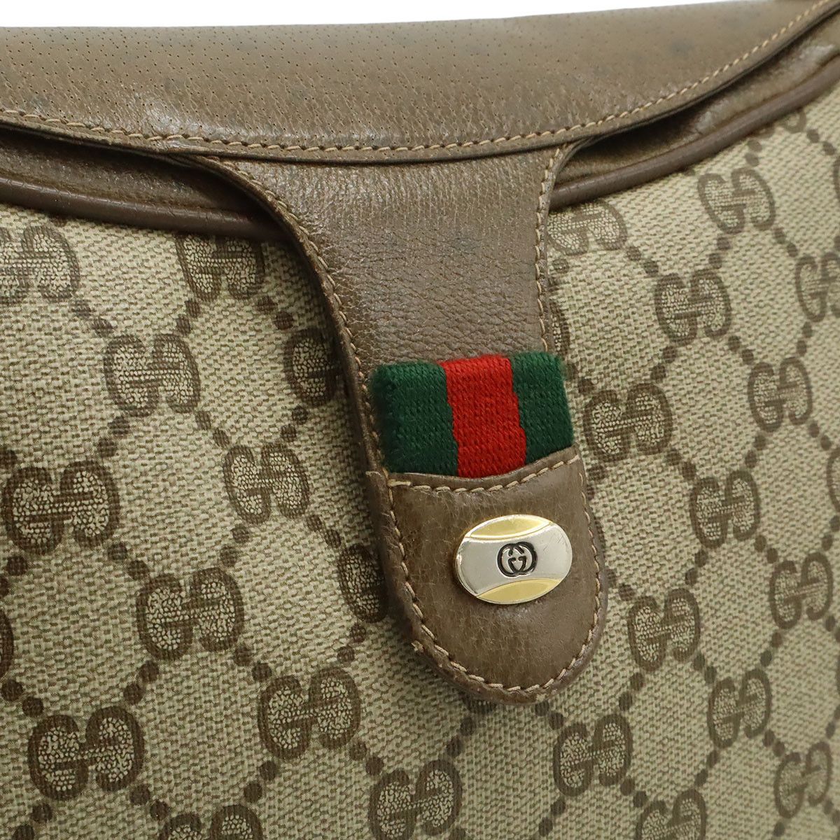Gucci Gucci Gucci GG Plus PVC Shoulder Bag Textile Shoulder Bag DUTY FREE for USA Size ONE SIZE - 9 Thumbnail