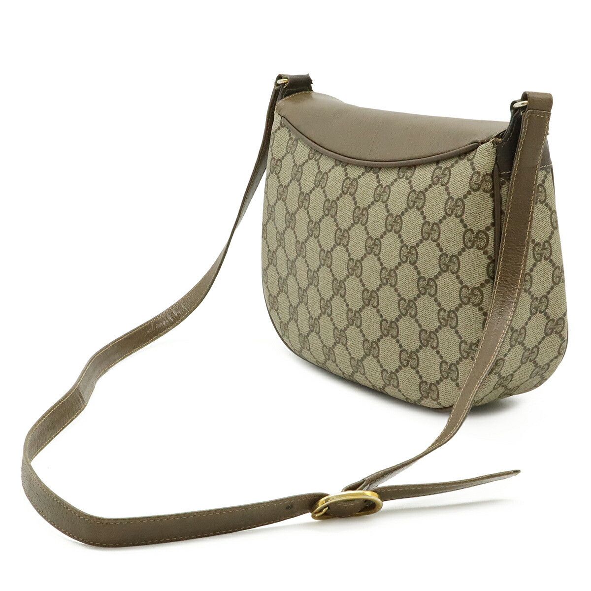 Gucci Gucci Gucci GG Plus PVC Shoulder Bag Textile Shoulder Bag DUTY FREE for USA Size ONE SIZE - 2 Thumbnail