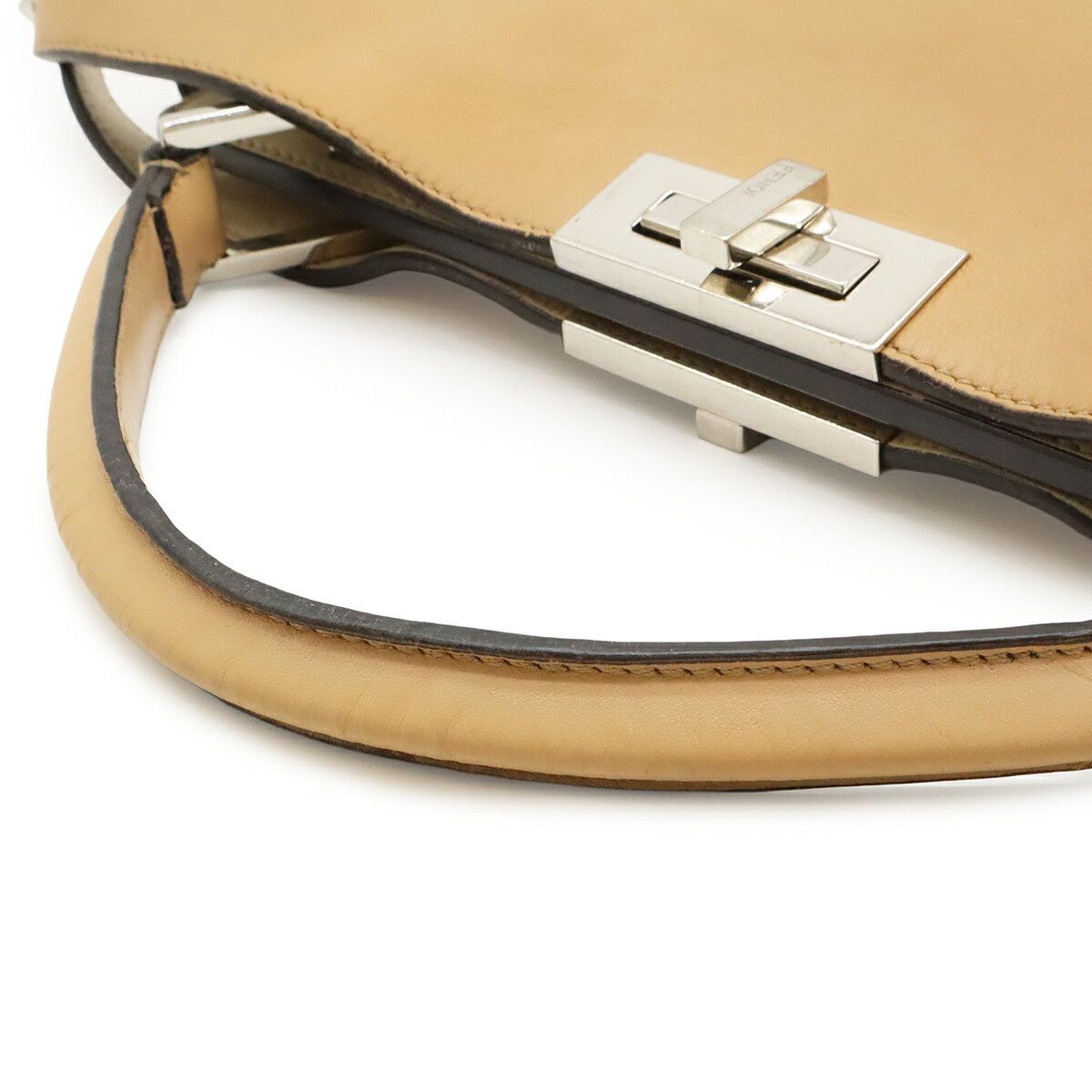 Fendi Fendi Fendi Peekaboo Essential Leather Handbag Leather Shoulder Bag 8BN300 DUTY FREE for USA Size ONE SIZE - 4 Thumbnail