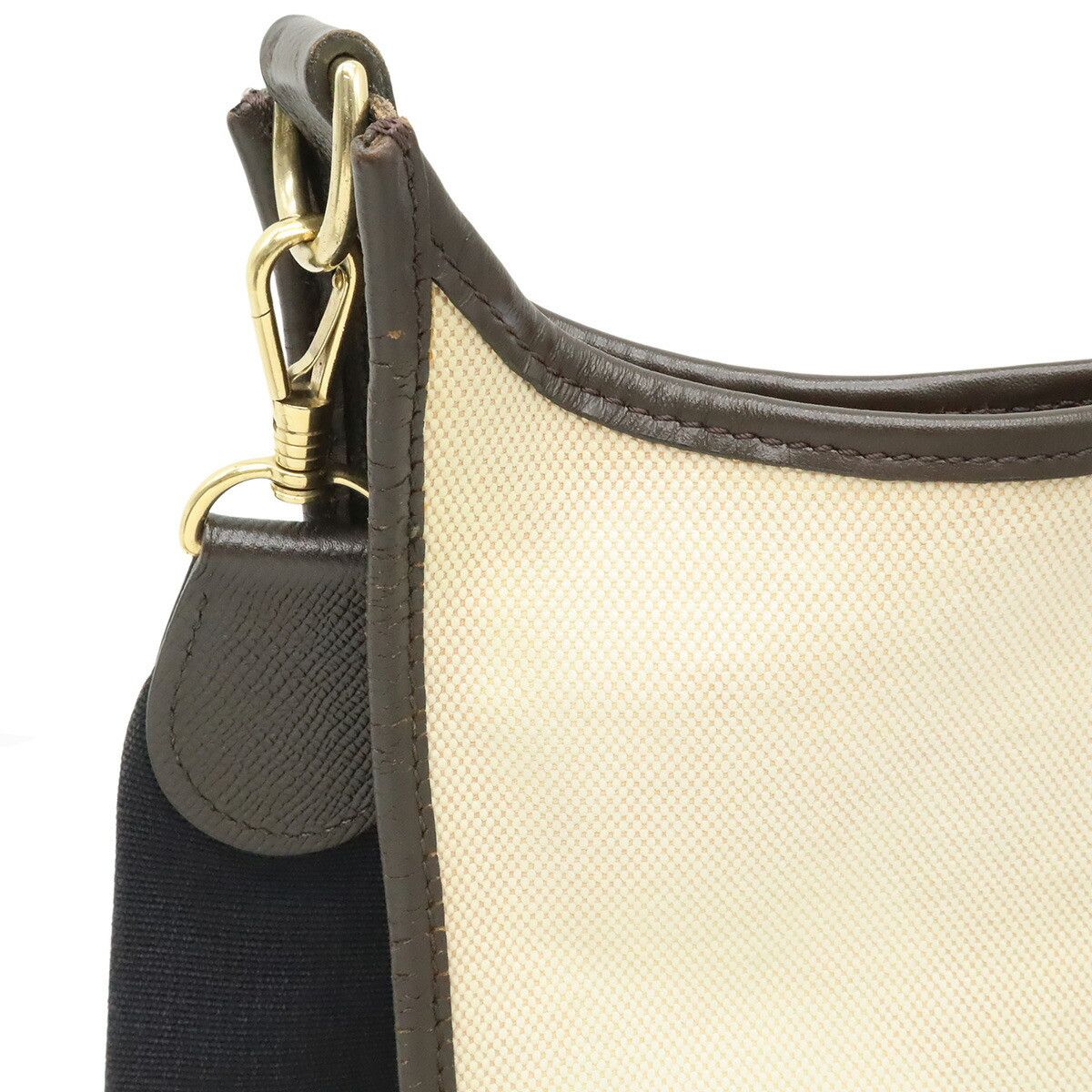 Hermes Hermes Hermes Evelyne GM Canvas Leather Shoulder Bag Textile Shoulder Bag Stamp F (2002) DUTY FREE for USA Size ONE SIZE - 4 Thumbnail